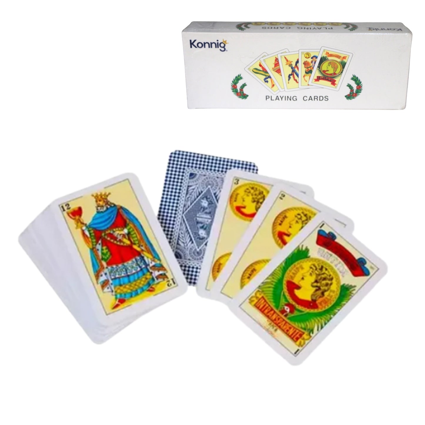 N-GPM-16399 KPK02 NAIPE PLASTIFICADO CON UN PAQ DE 12 PZS O CAJA CON 12 PAQUETES