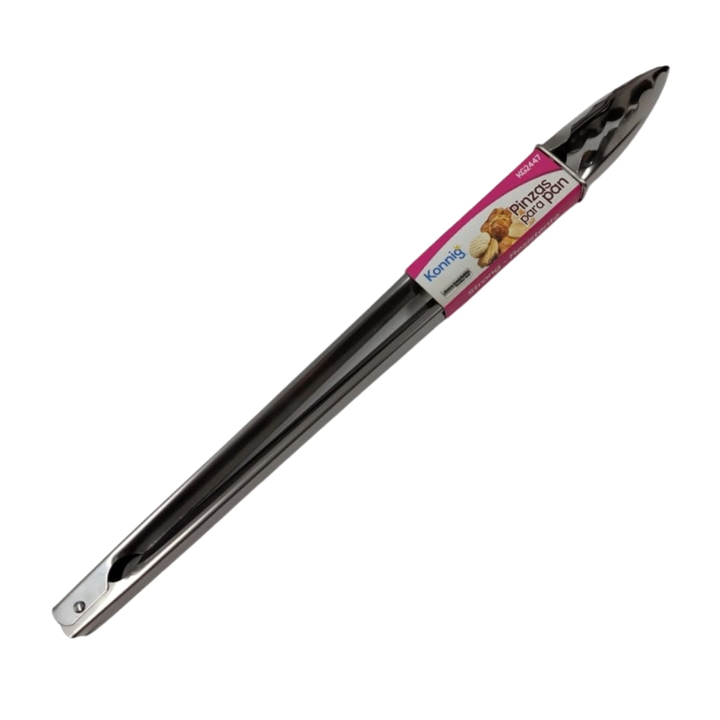 N-GPM-16408 KG2447 PINZA PARA PAN GRANDE DE 39 CM CON 1 PZ O CAJA CON 200 PZS