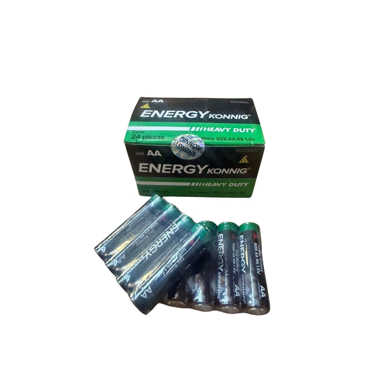 N-GPM-16424 KG24AAR6 PILA EN CAJITA DE 24 PIEZAS AA ENERGY DUTY CON 1 PZ O CAJA CON 40 PQTS