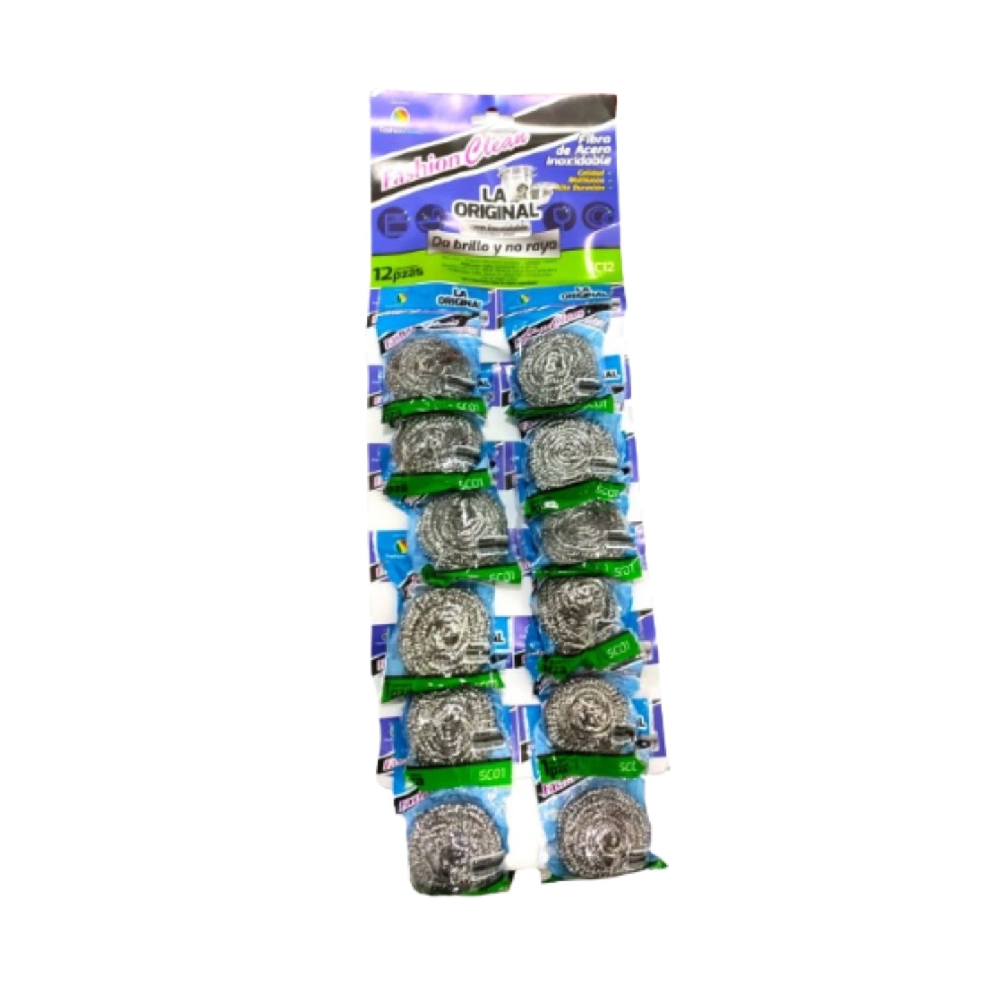 N-GPM-16430 FCP23 FIBRA DE METAL EN TIRA DE 12 PIEZAS CON 1 PZ O CAJA CON 60 PZS