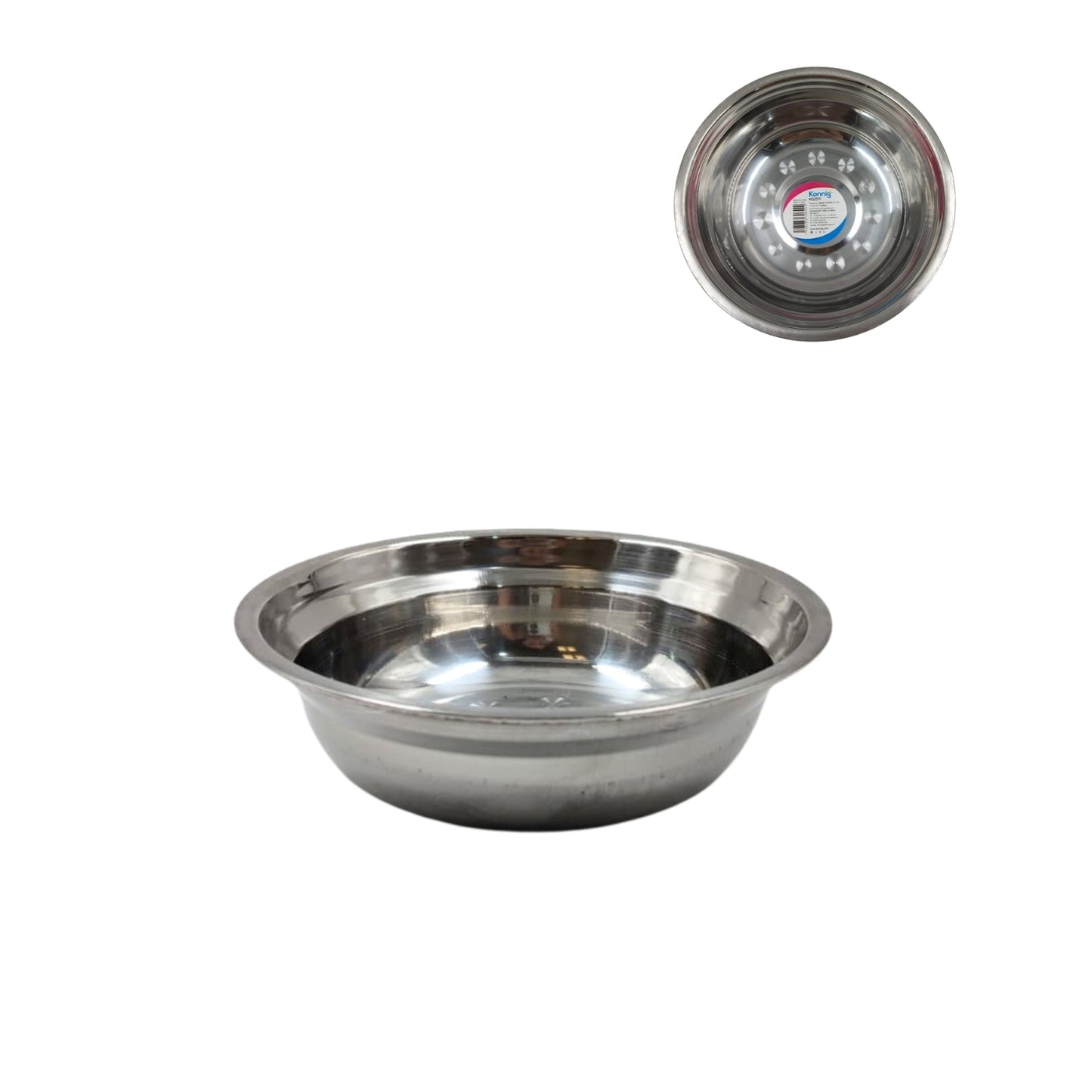 KG2511 BANDEJA DE ACERO 17CM CON 1 PZ O CAJA CON 500 PZS