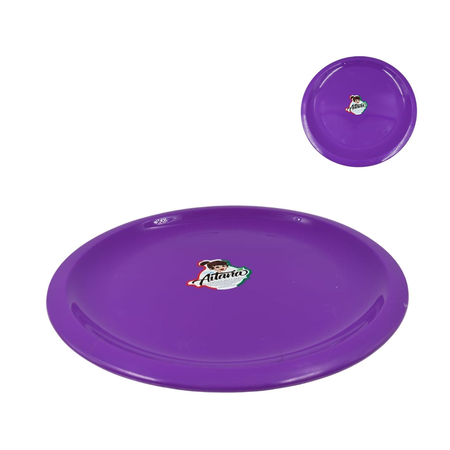 N-GPM-16478 AIT-017 PLATO EXTENDIDO 9.5 COLORS CON 1 PZ O CAJA CON 60 PZS