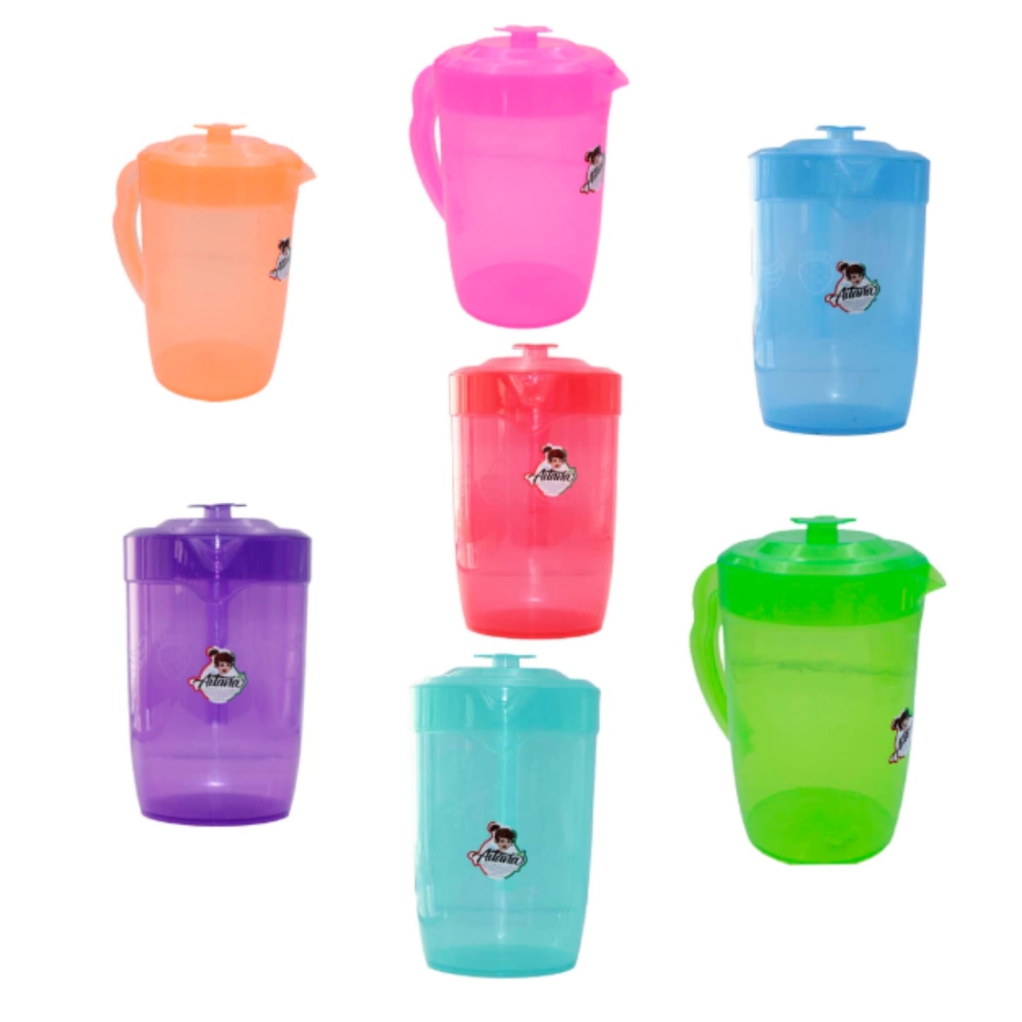 AIT-022C JARRA AITANA COLOR 4 LT CON 1 PZ O CAJA CON 12 PZS