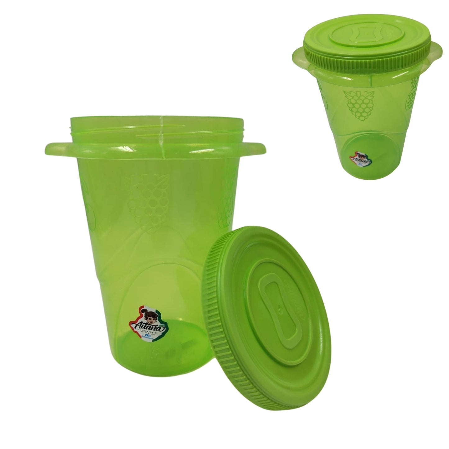 N-GPM-16492 AIT-030C TUPPER DE 1 LT COLOR CON 1 PZ O CAJA CON 78 PZS