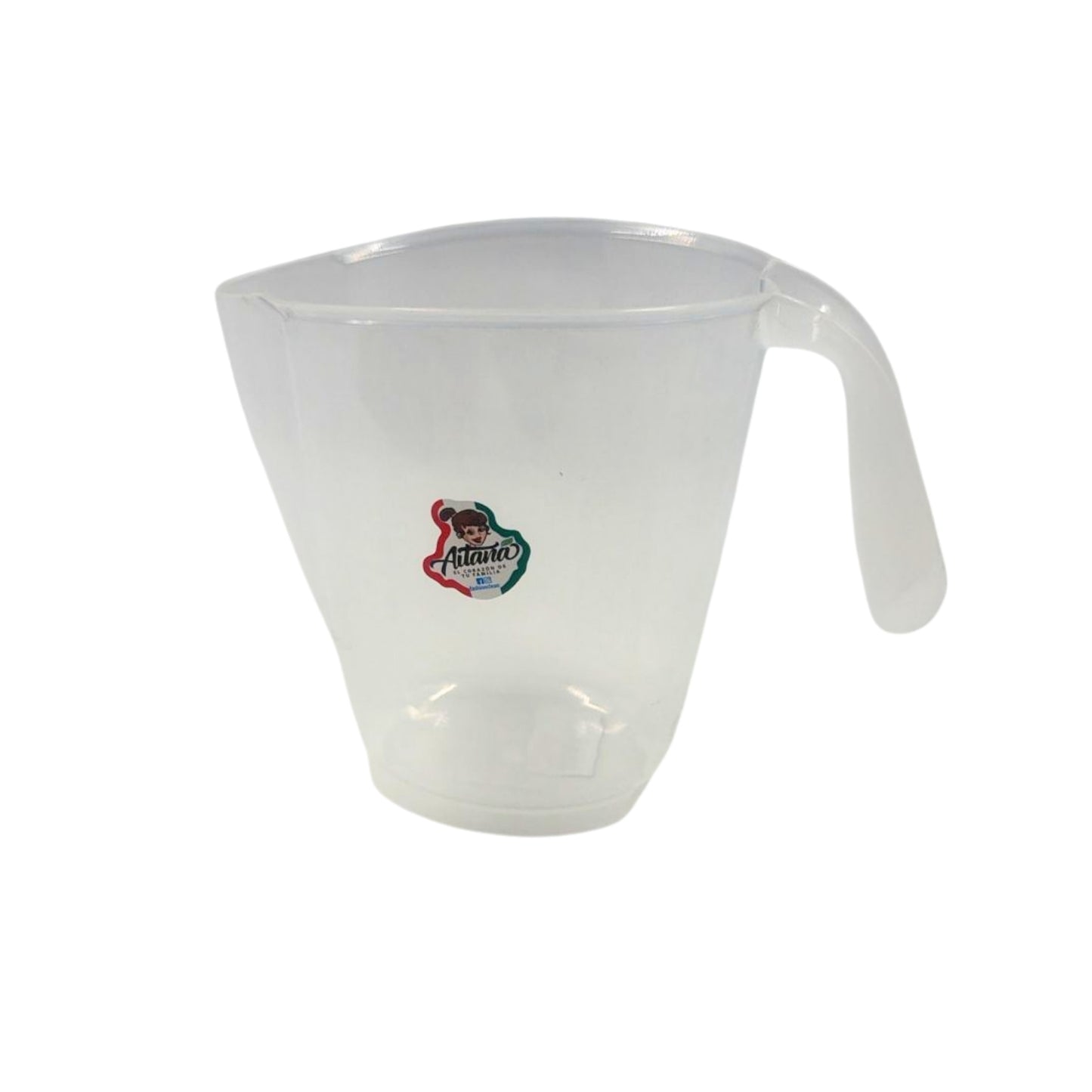 N-GPM-16499 AIT-051 JARRA MEDIDORA CHICA 650 ML TRASLUCIDA CON 1 PZ O CAJA CON 52 PZS