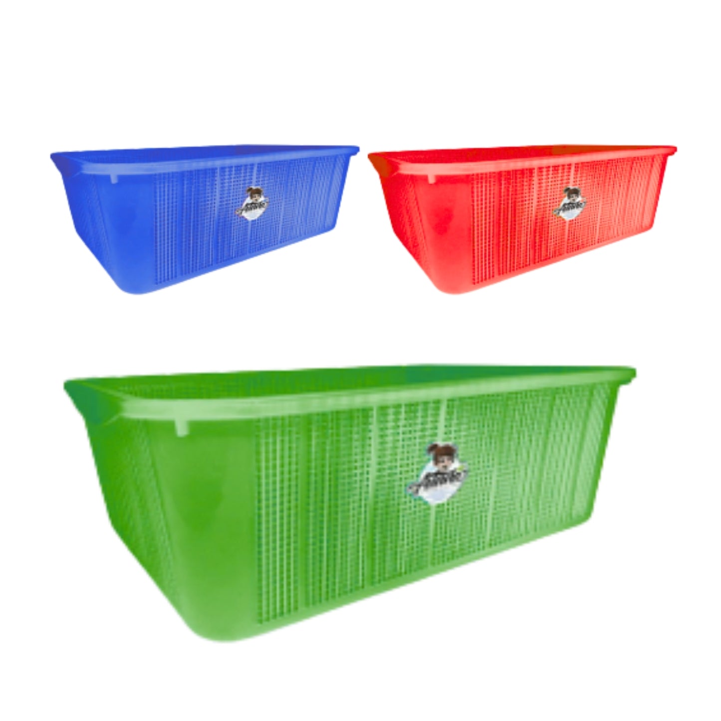 N-GPM-16522 AIT-085 CANASTA (MILAN) MEDIANA DE COLORES CON 1 PZ O CAJA CON 32 PZS