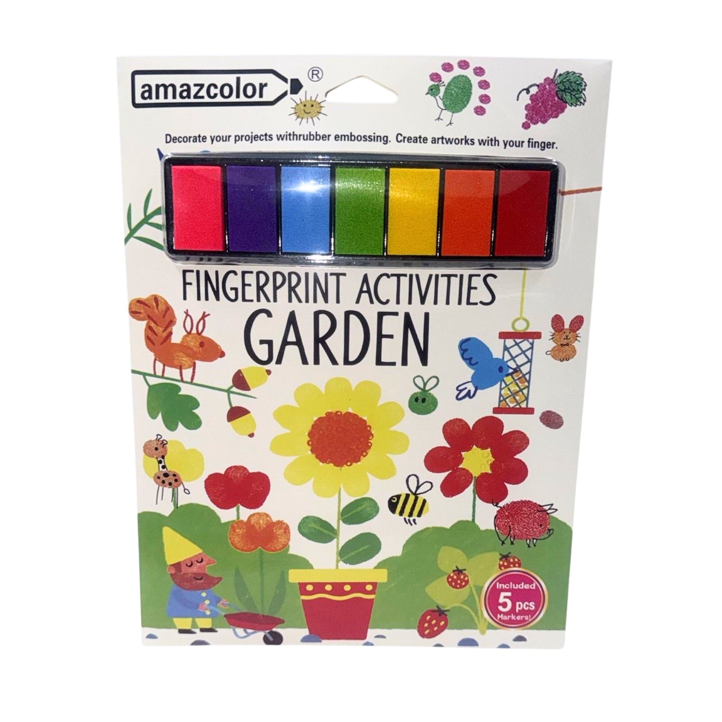 HFY-10811 LIBRO FINGERPRINT CON ACTIVIDADES CREATIVAS CON 1 PZ O CAJA CON 120 PZS