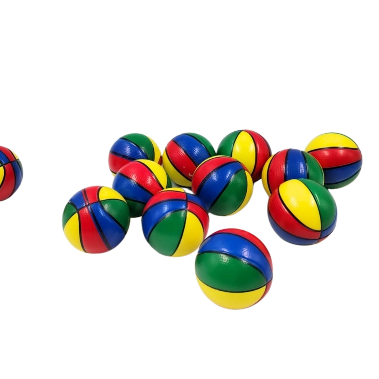 WQ01 BOLA RELAX 6.3 CM BALON BASQUETBOL CON 12 PZS O CAJA CON 30 PQTS