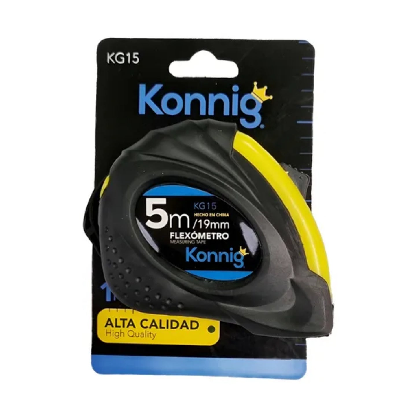 KG15 FLEXOMETRO 5 MTS, CON 1 PZ O CAJA CON 180 PZS
