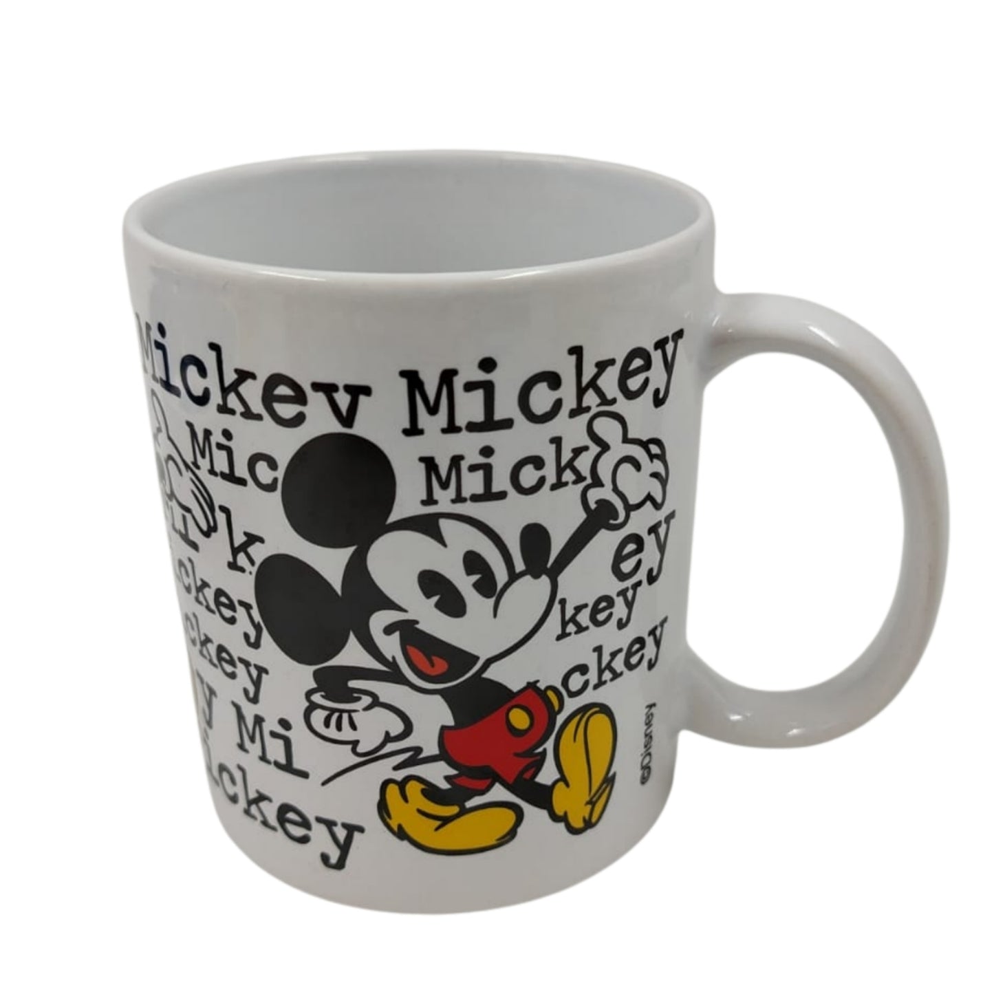1594-578 TARRO DE CERAMICA MICKEY COMIC TAILS CON 1 PZ O CAJA CON 36 PZS