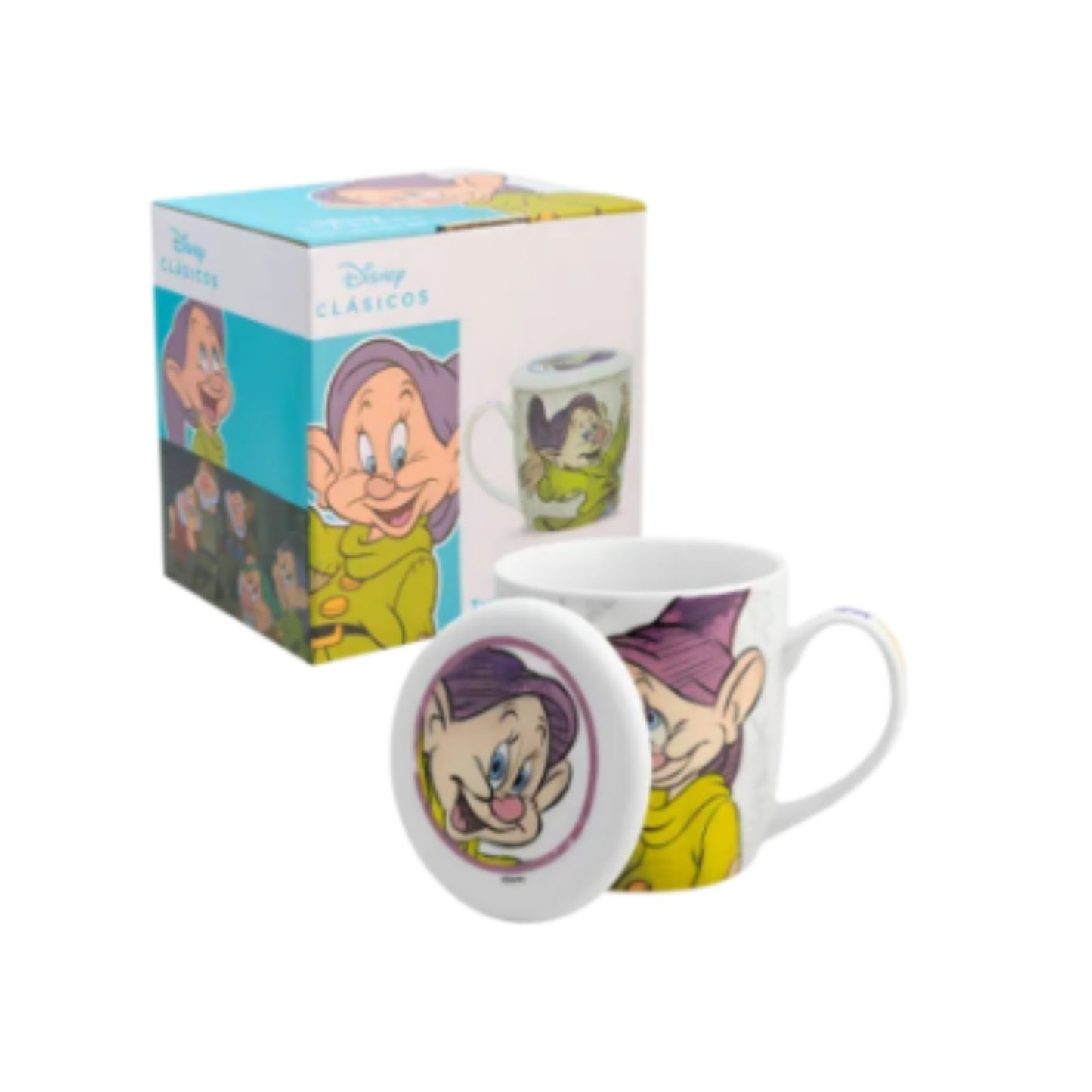 1754-106 TARRO CON TAPA BLANCA NIEVES 385 ML CON CAJA DE REGALO CON 1 PZ O CAJA CON 24 PZS