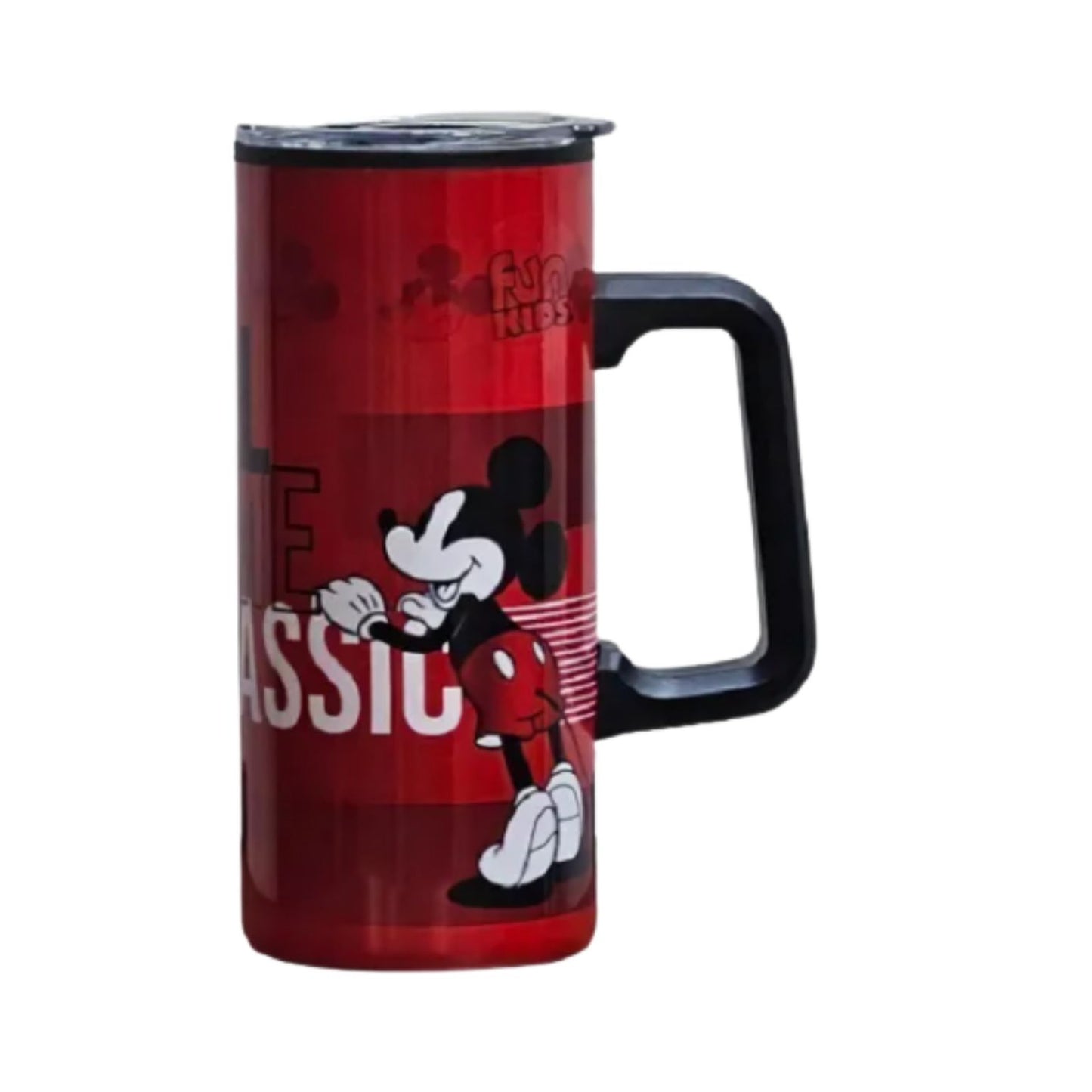 2415-4326 TERMO DOBLE PARED MICKEY 500 ML CON ASA CON 1 PZ O CAJA CON 12 PZS