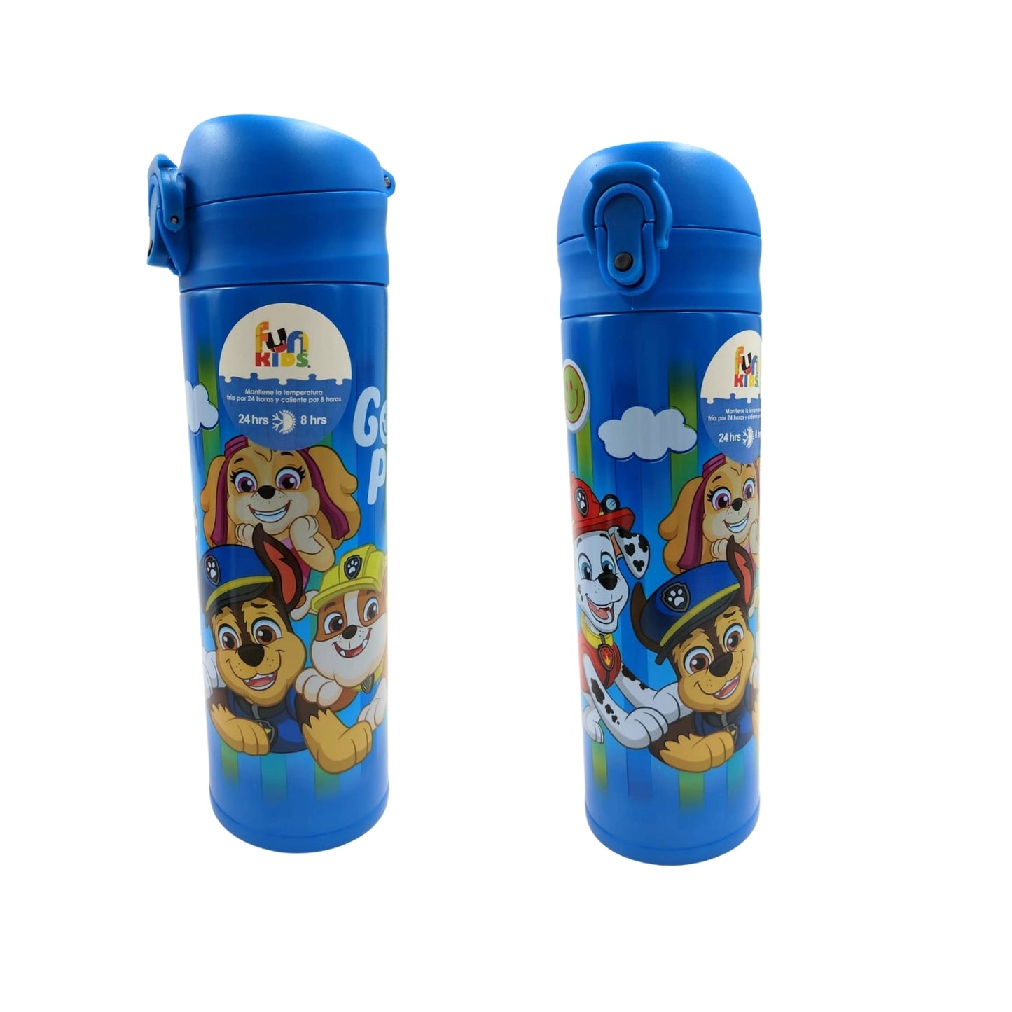 2415-5231 TERMO DOBLE PARED PAW PATROL 400 ML CON 1 PZ O CAJA CON 12 PZS