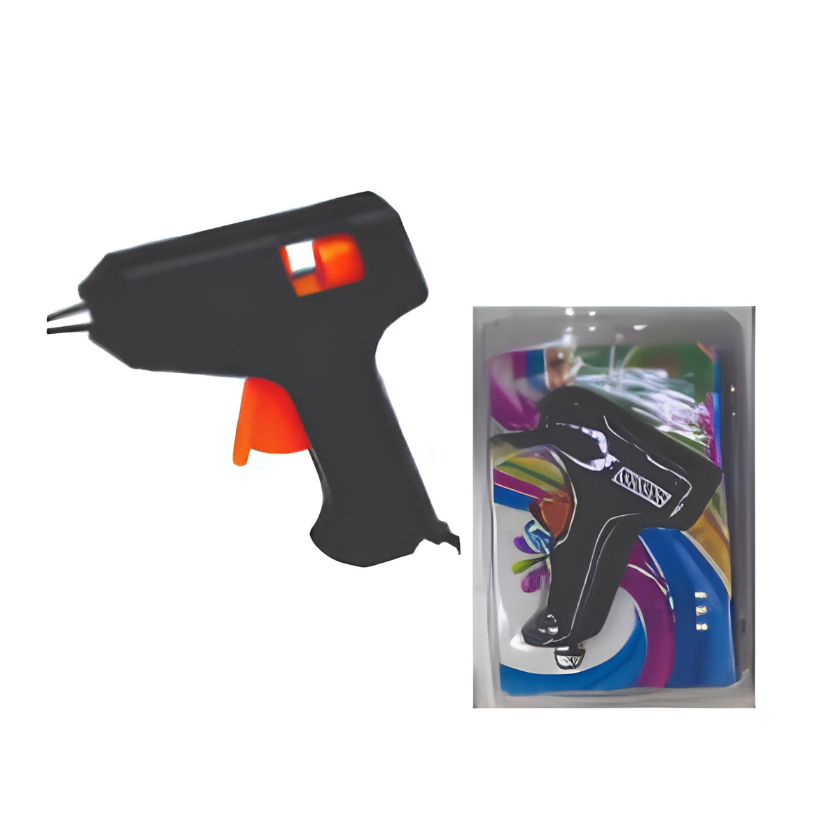 GPM-2842 PISTOLA DE SILICON CALIENTE 20W, CON 1 PZ O CAJA CON 100 PZS