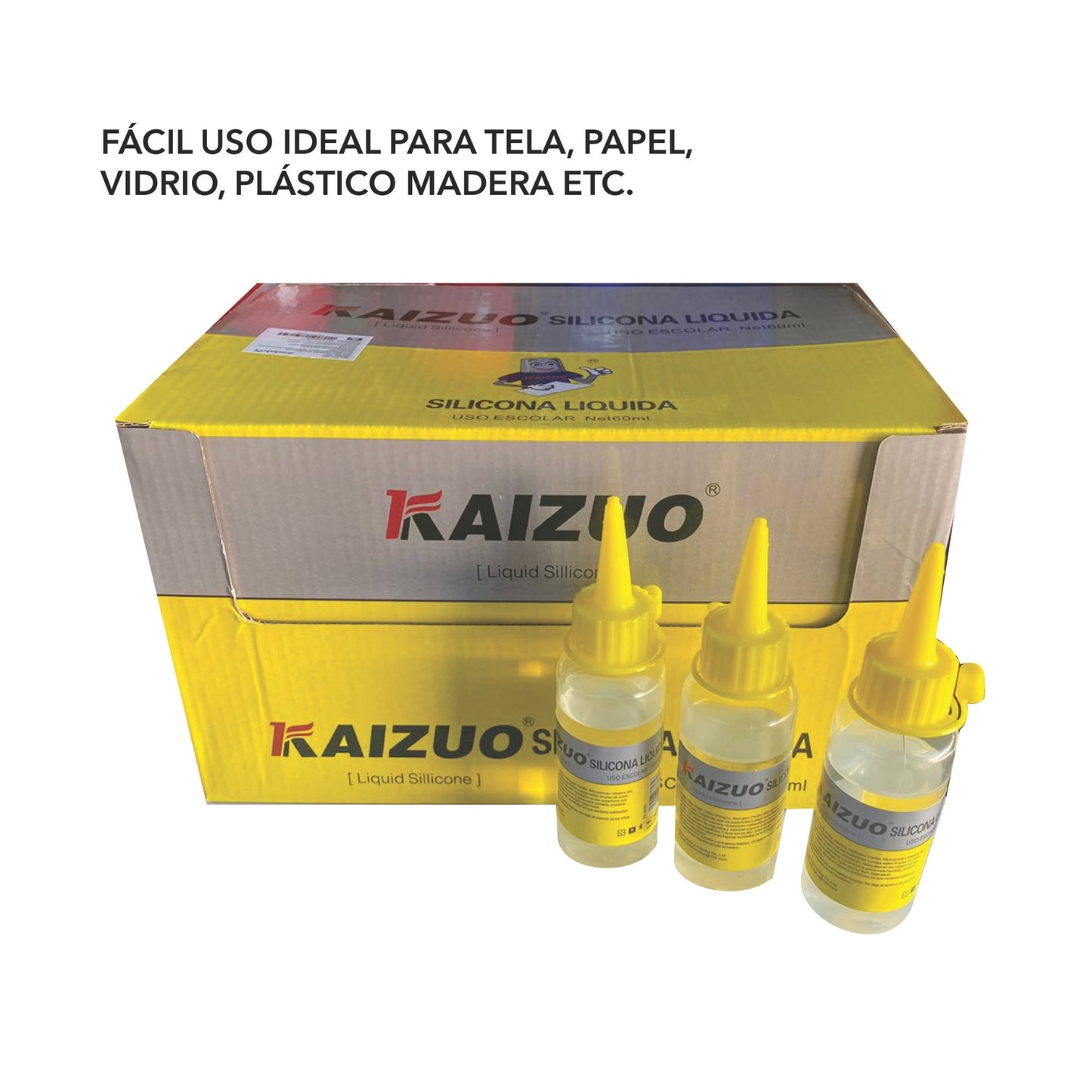 N-GPM-7976 GPM-7976 ZF-0261 SILICON LIQUIDO EN FRIO 50 ML CON 1 PZ O CAJA CON 288 PZS