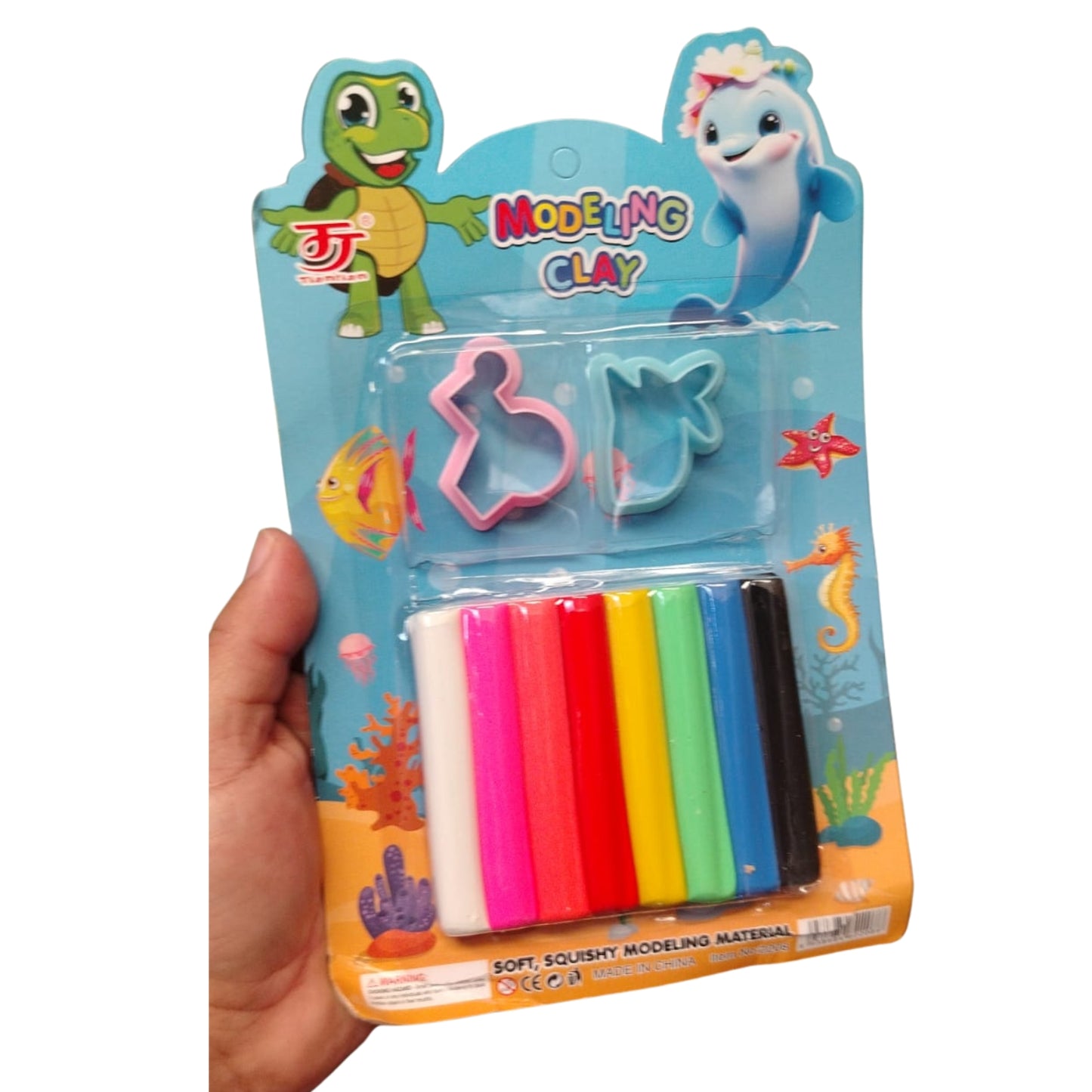 N-GPM-8614 GPM-8614 ZJ-2483 JUEGO DE PLASTILINA CON 8 COLORES CON 1 PZ O CAJA CON 240 PZS