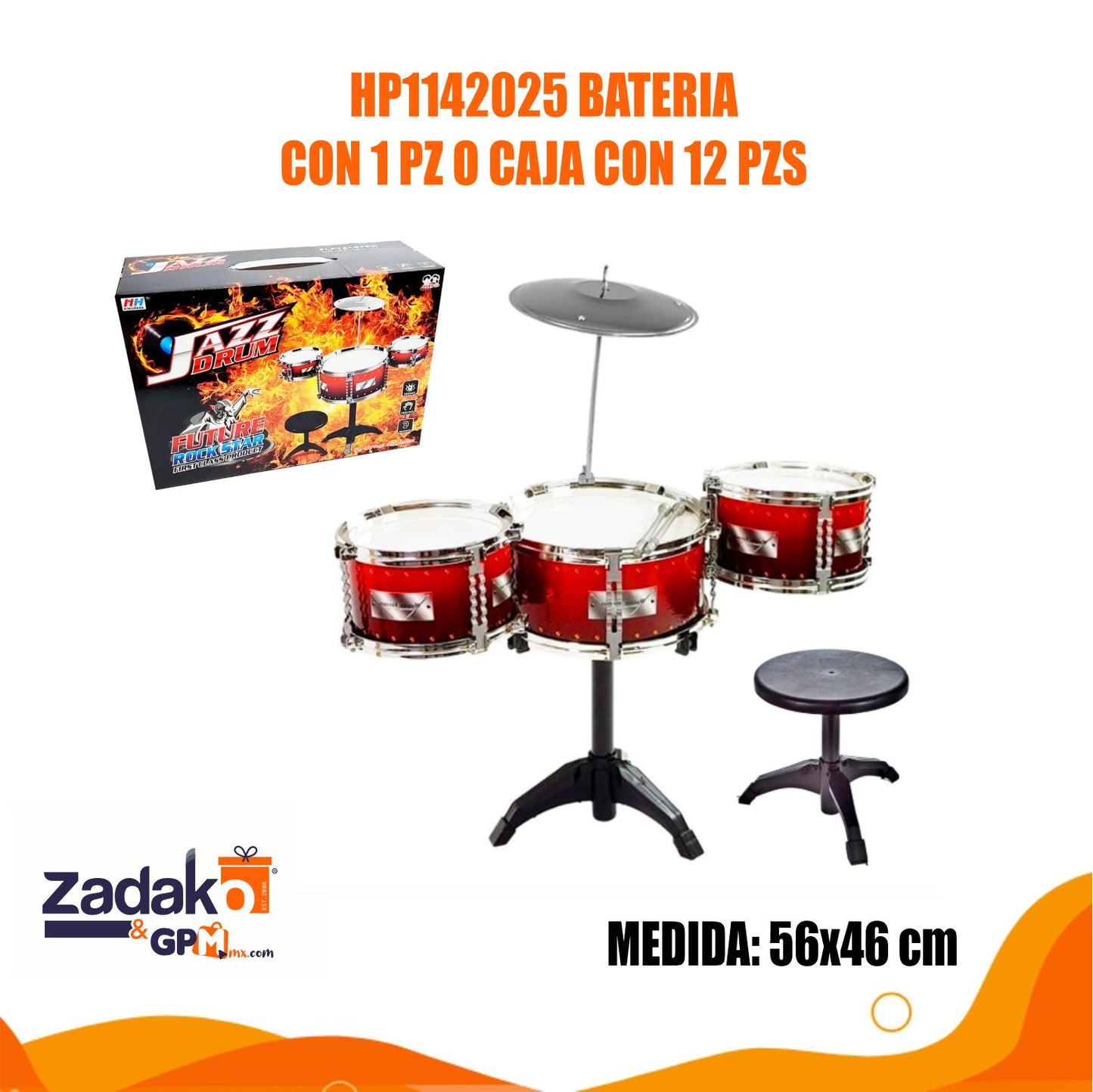HP1142025 BATERIA CON 1 PZ O CAJA CON 12 PZS