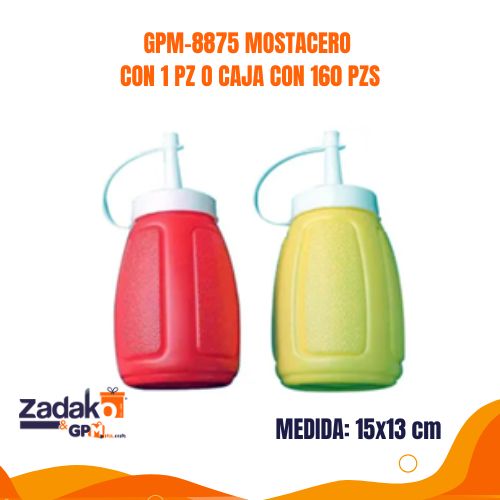 GPM-8875 MOSTACERO CON 1 PZ O CAJA CON 160 PZS