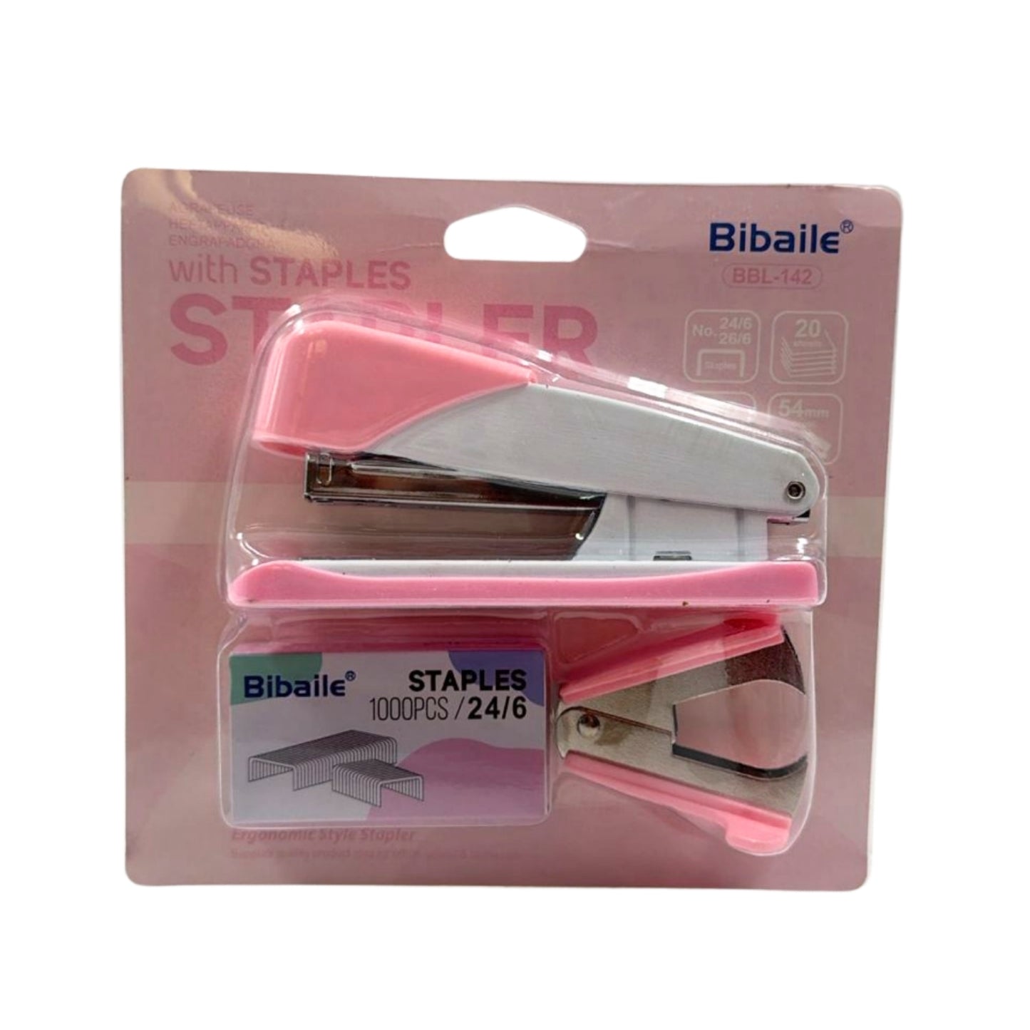 GPM-9140 SET DE ENGRAPADORA, GRAPAS Y QUITA GRAPAS CON 1 PZ O CAJA CON 96 PZS