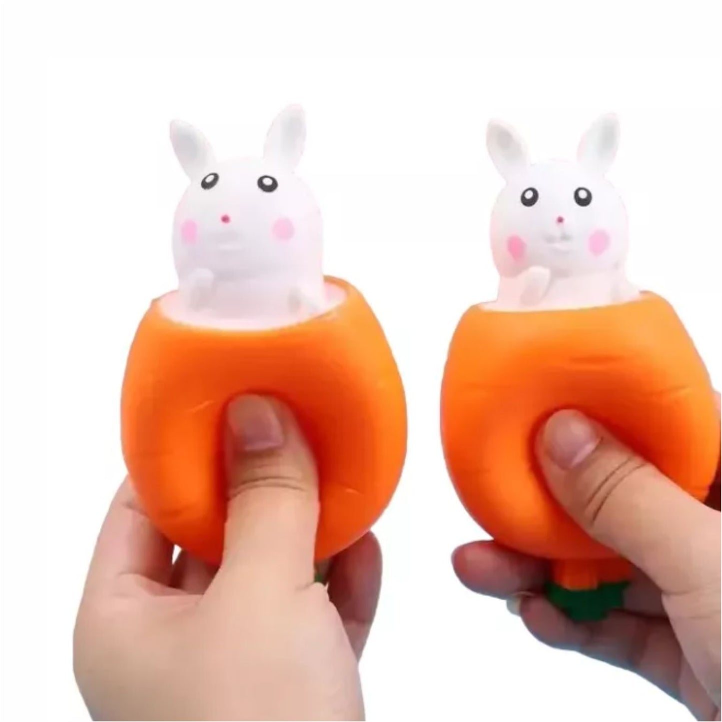 GPM-0438 HFY-13019 CONEJO EN ZANAHORIA APACHURRABLE CON 24 PZ O CAJA CON 24 PQTS