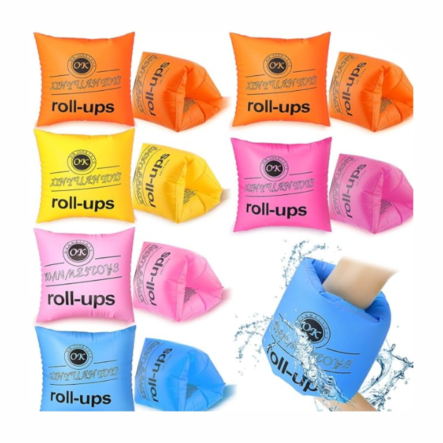 N-GPM-0703 GPM-0703 FLOTIS FLOTADORES ACUATICOS INFANTIL CON 1 PZ O CAJA CON 480 PZS