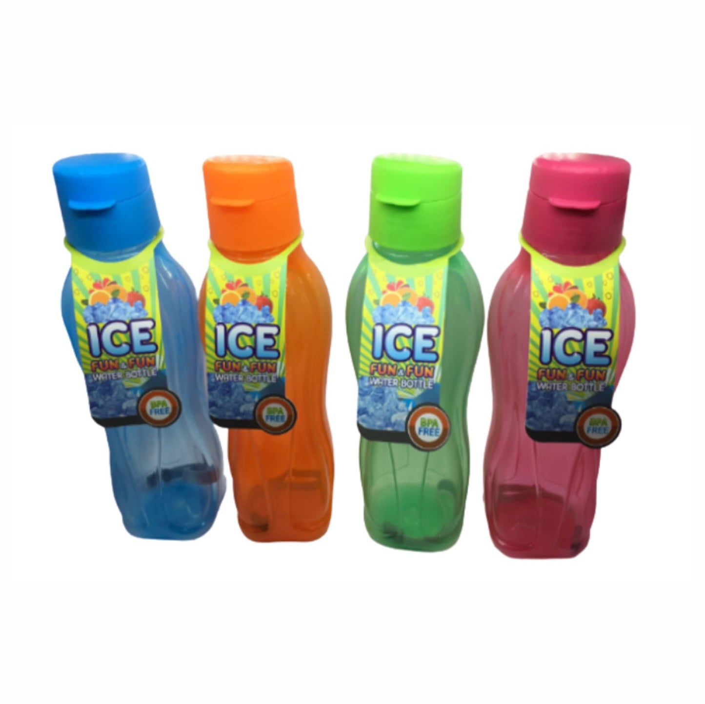 GPM-3563 BOTE DE AGUA ICE DE VARIOS COLORES 1500 ML CON 1 PZ O CAJA CON 80 PZS