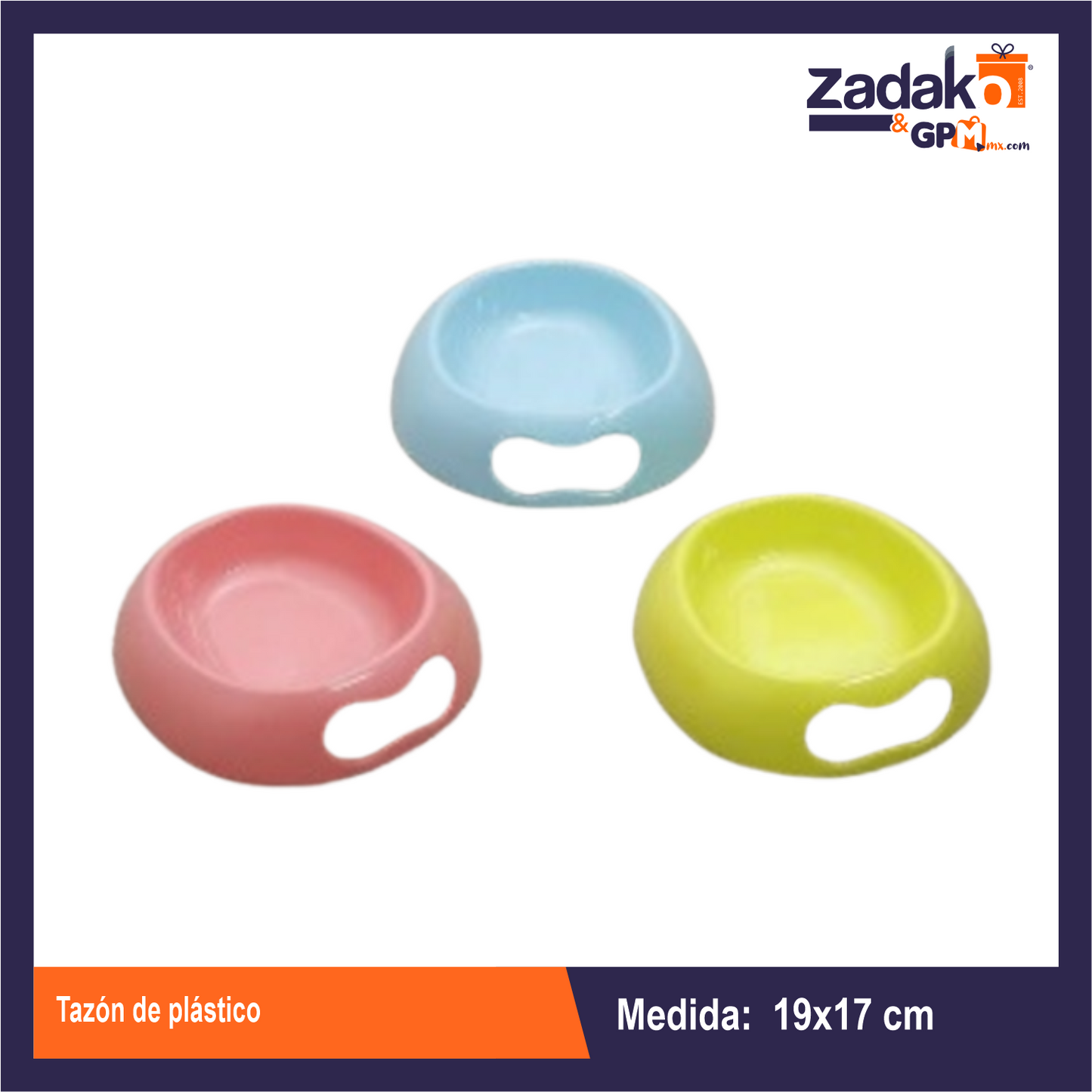 AZ-9810-2 TAZON DE PLASTICO CON 1 PZ O CAJA CON 180 PZS