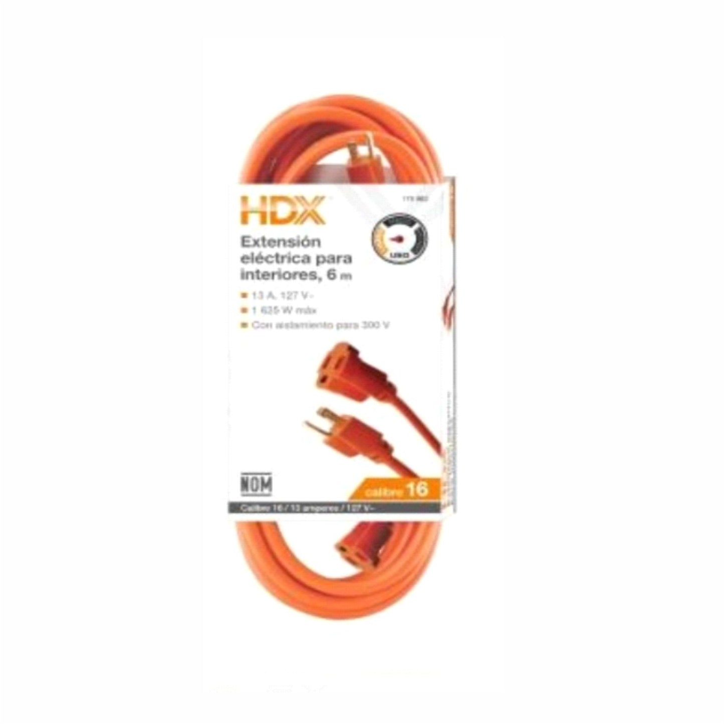 ZF-2331 EXTENSION ELECTRICA DE 6M CON 1 PZ O CAJA CON 50 PZS