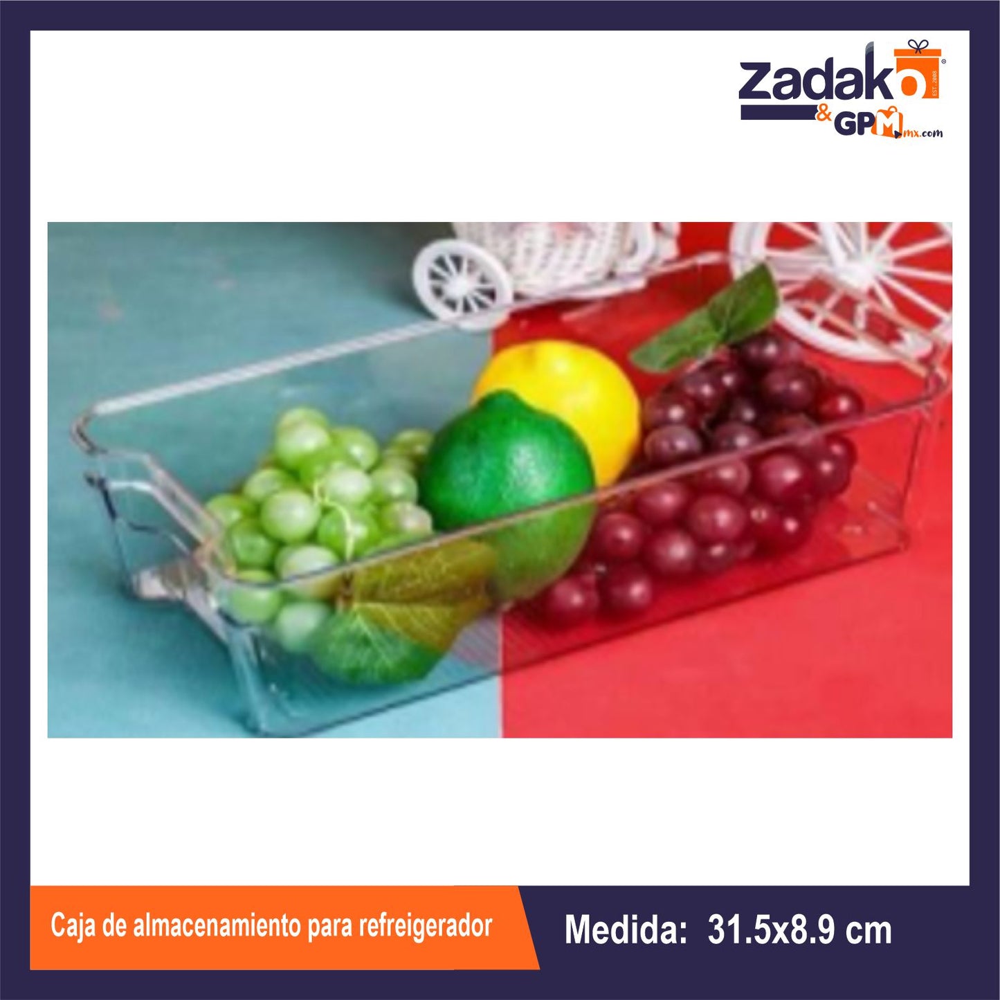 AK-2954-1 CAJA DE ALMACENAMIENTO PARA REFREIGERADOR CON 1 PZ O CAJA CON 36 PZS