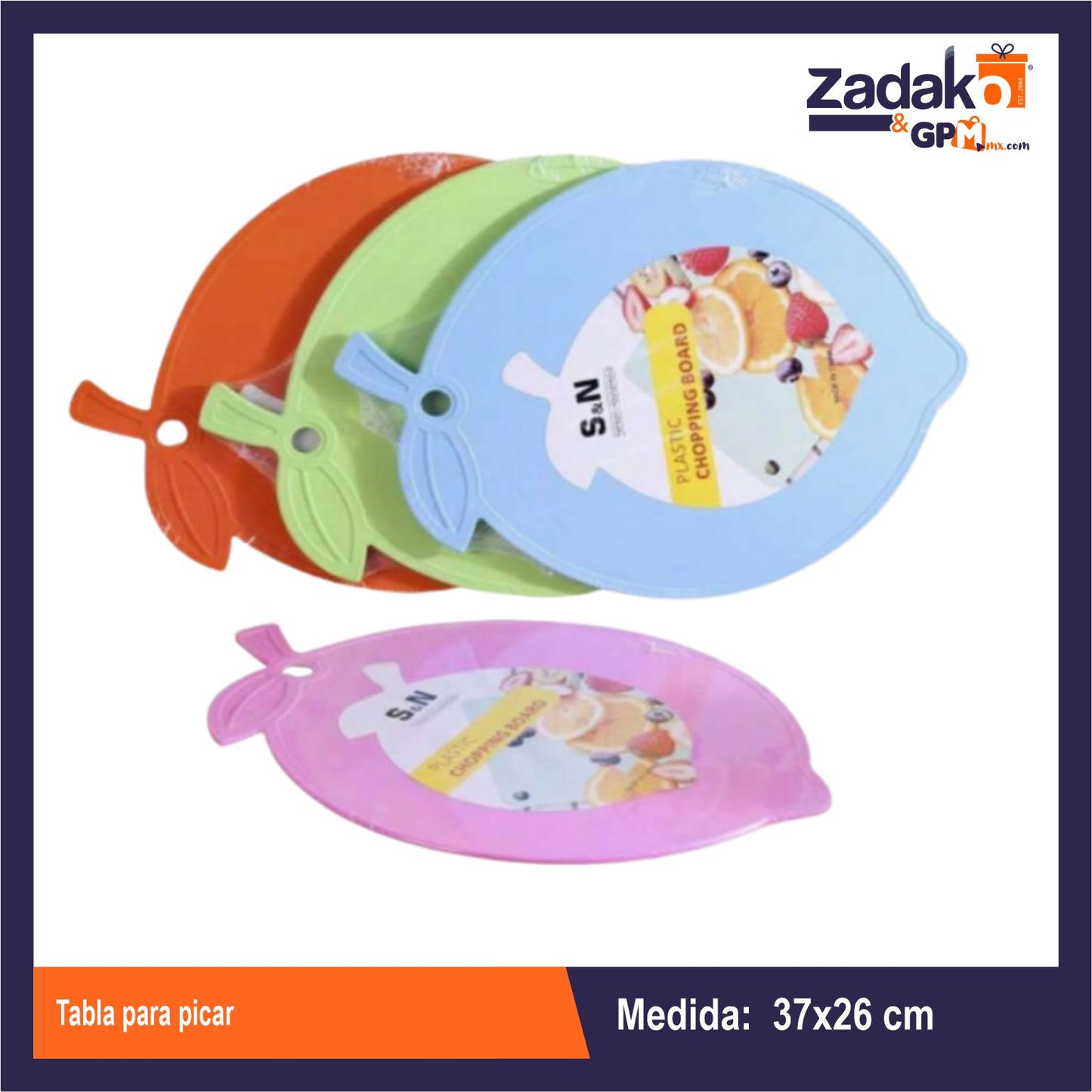AZ-6645B TABLA PARA PICAR CON 1 PZ O CAJA CON 60 PCS