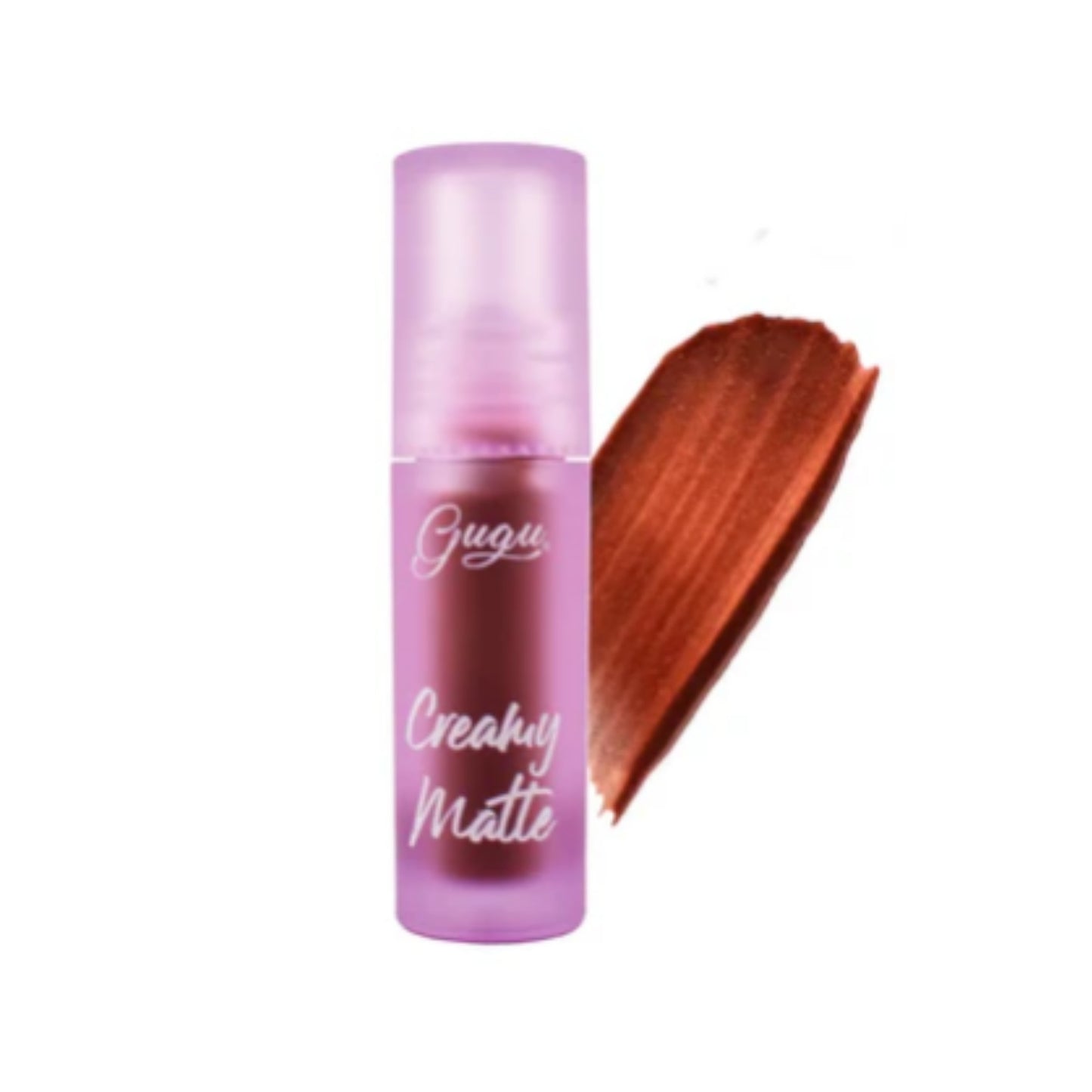 MTE02 CREAMY MATTE GUGU LABIAL LIQUIDO, PAQUETE CON 12 PZS