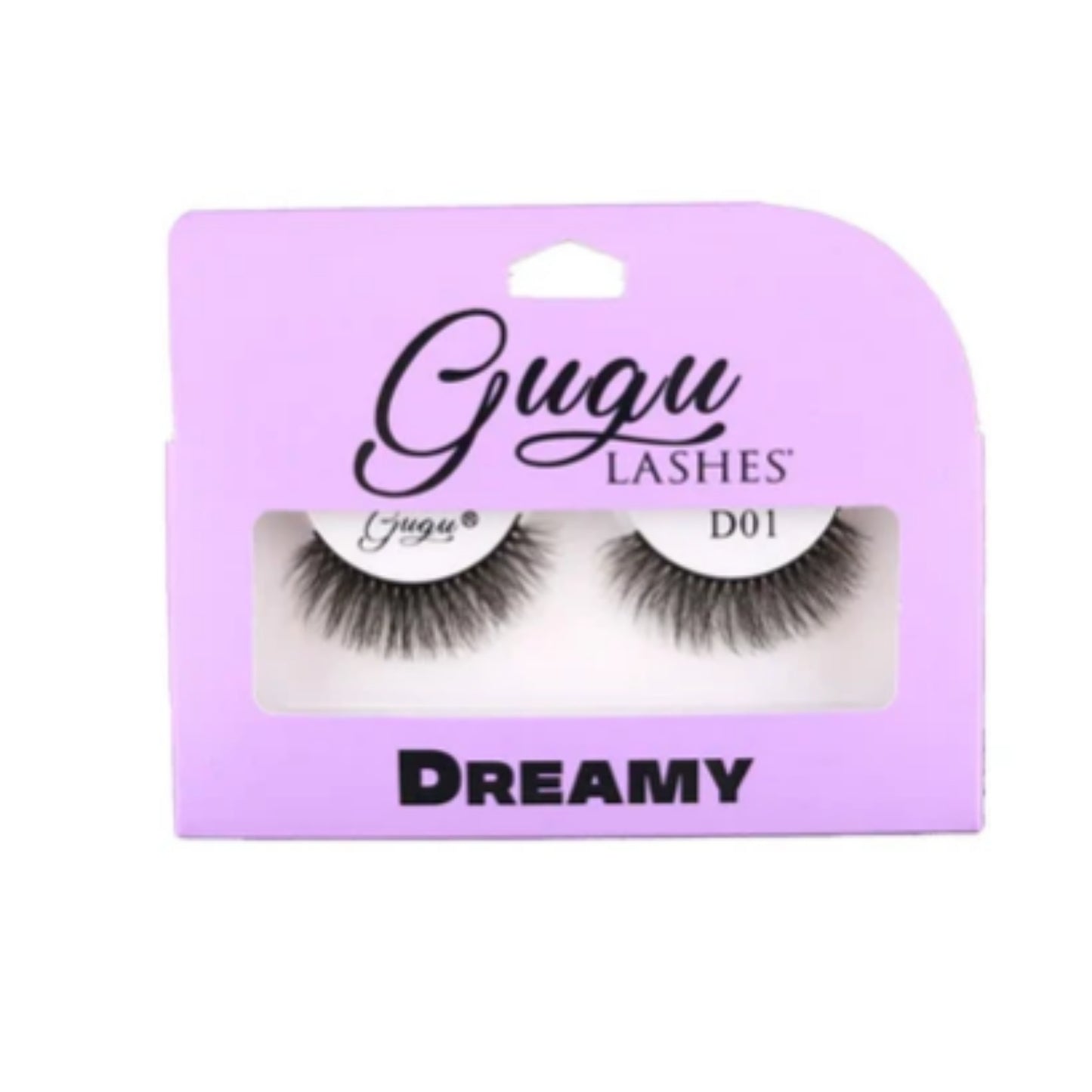 D01 DREAMY INDIVIDUAL 1 PAR DE PESTAÑAS POSTIZAS, PAQUETE CON 12 PZS