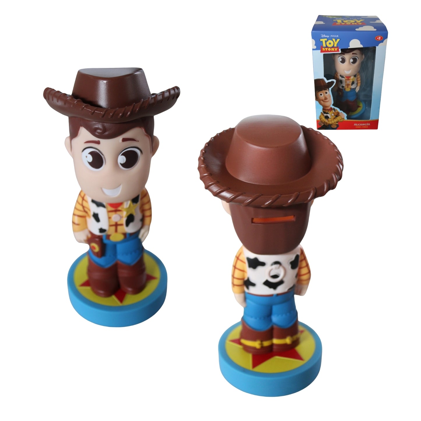 H5-ALH42 ALCANCIA 3D TOY STORY HAMM CON 1 PZ O CAJA CON 12 PZS