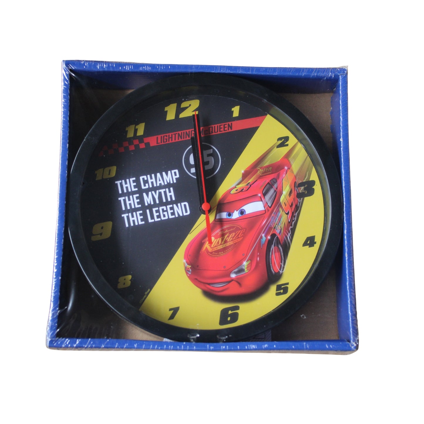 ACW-9 RELOJ DE PARED CARS 20 CM CON 1 PZ O CAJA CON 24 PZS