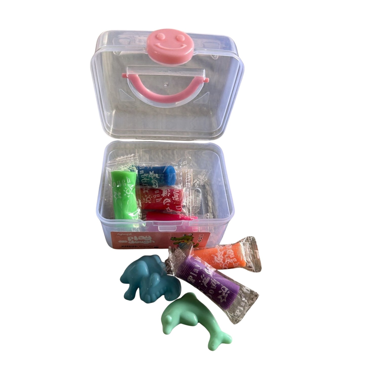 UD-8004C CAJITA CON PLASTILINA Y MOLDES, CON 1 PAQ O CAJA CON 144 PQTS