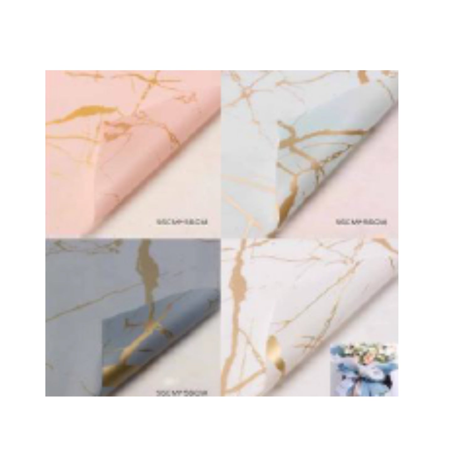 CW-5752D PAPEL COREANO 56x56 CM CON 1 PZ O CAJA CON 50 PZS