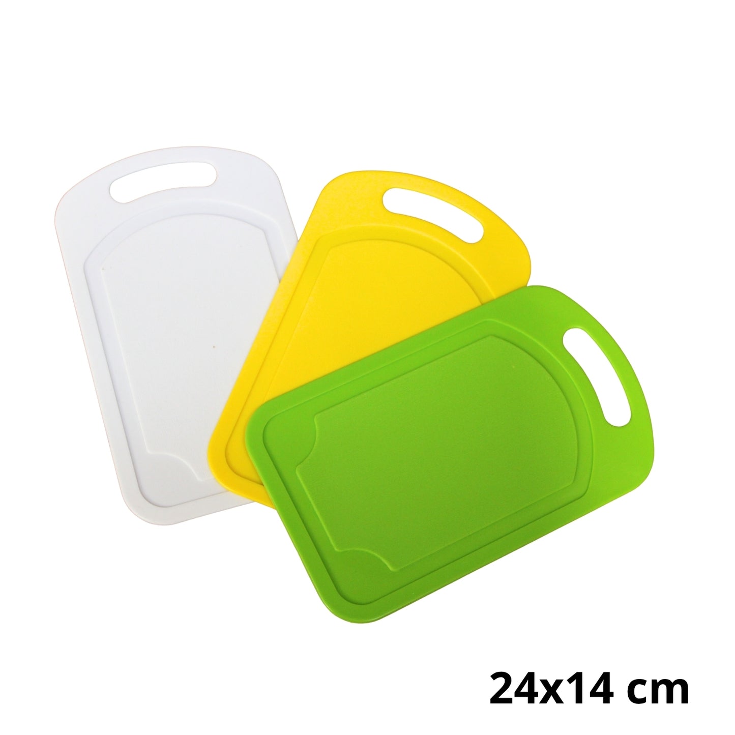 AZ-6420 TABLA PARA PICAR DE PLASTICO CON 1 PZ O CAJA CON 100 PZS