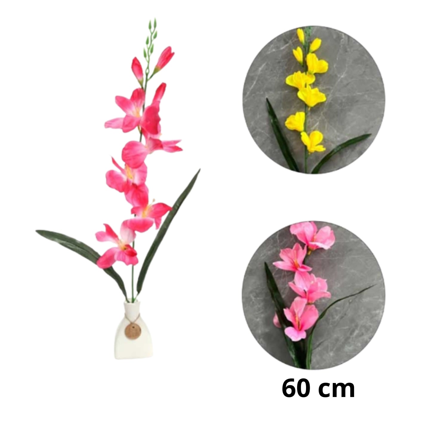 N-GPMX-1456 CZ-5022B FLORES ARTIFICIALES DE PLASTICO CON 1 PZ O CAJA CON 700 PZS