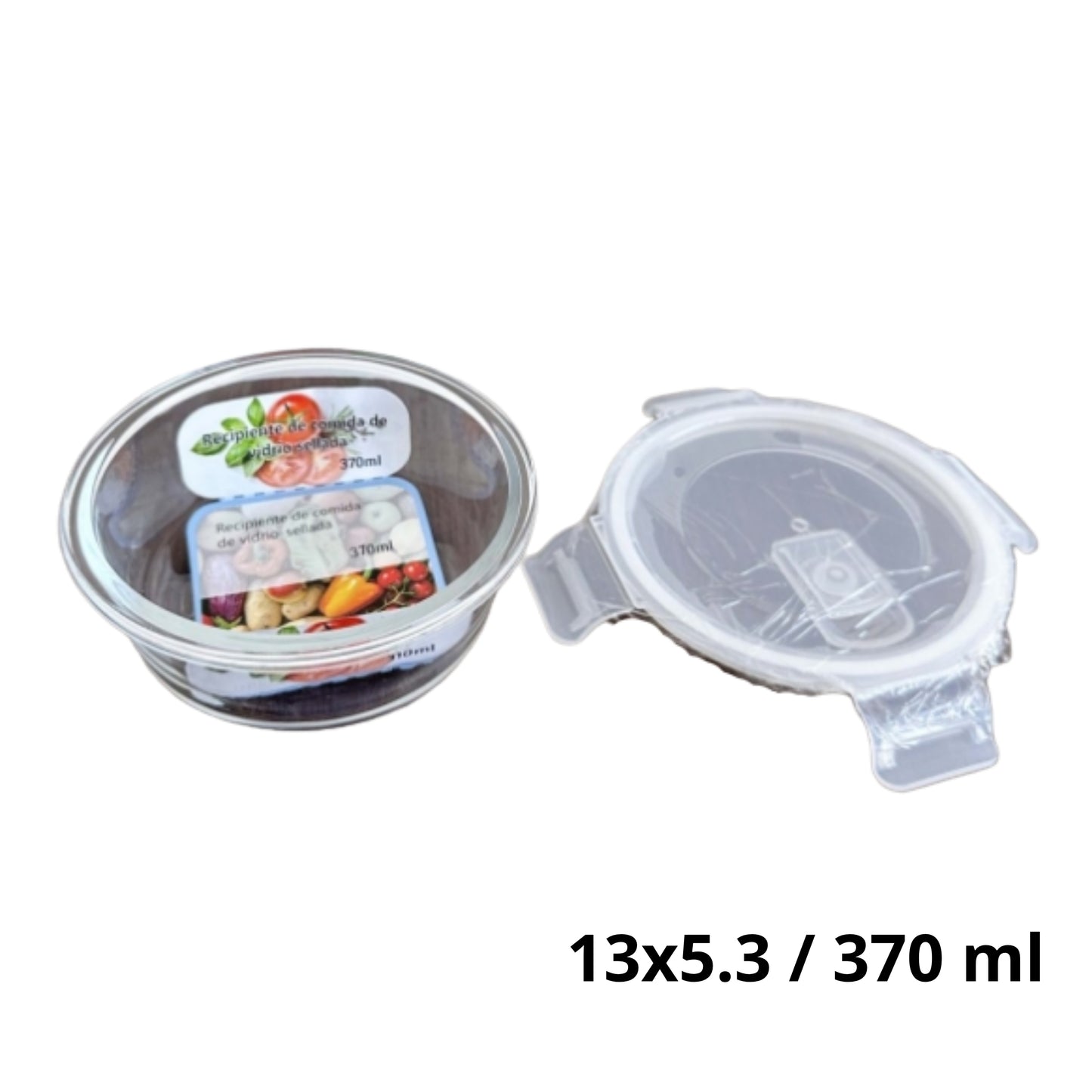 N-GPMX-1545 AV-8604C-4 RECIPIENTE PARA ALIMENTOS DE VIDRIO CON 1 PZ O CAJA CON 20 PZS