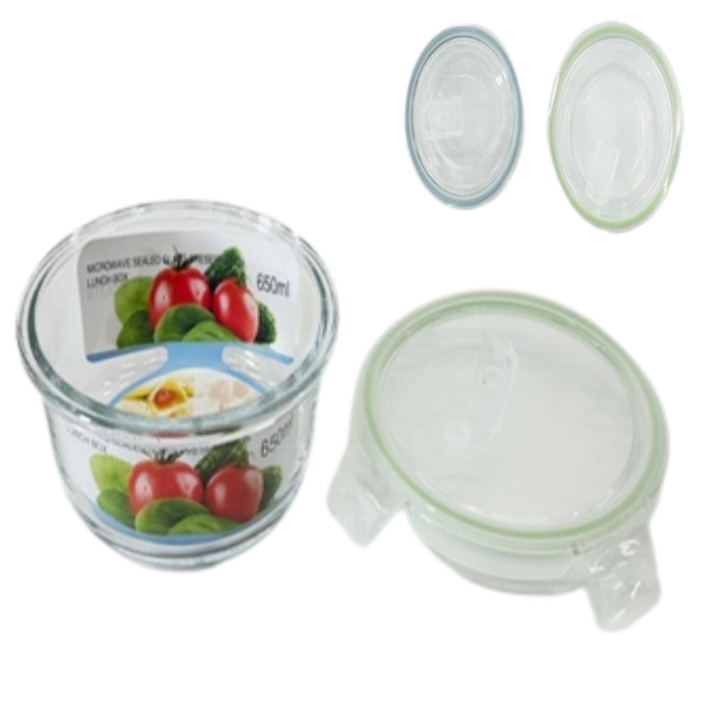 N-GPMX-1546 AV-8605A-2 RECIPIENTE PARA ALIMENTOS DE VIDRIO CON 1 PZ O CAJA CON 36 PZS