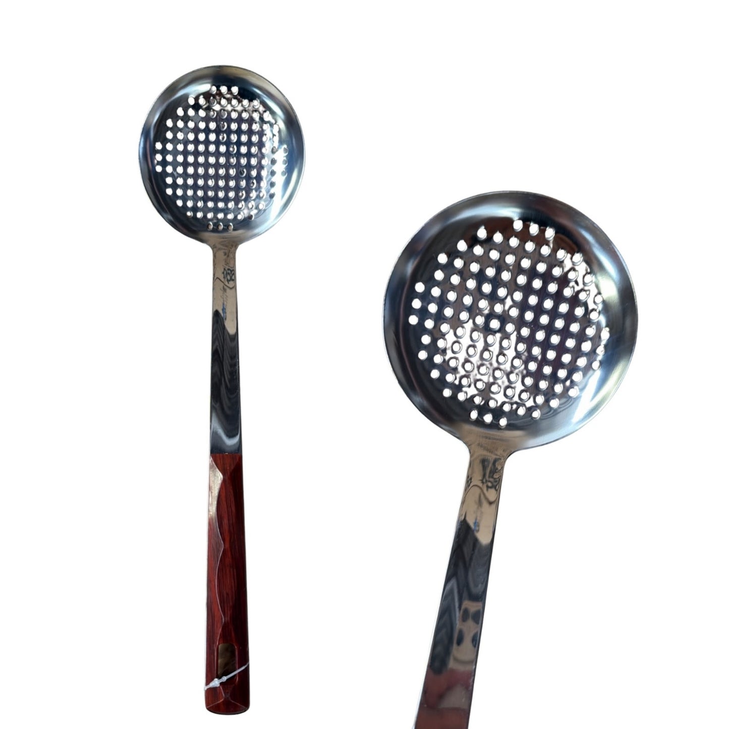1329 UTENSILIO BOUTIQUE CUCHARON RANURADO FINO DE ACERO CON 1 PZ O CAJA CON 240 PZS