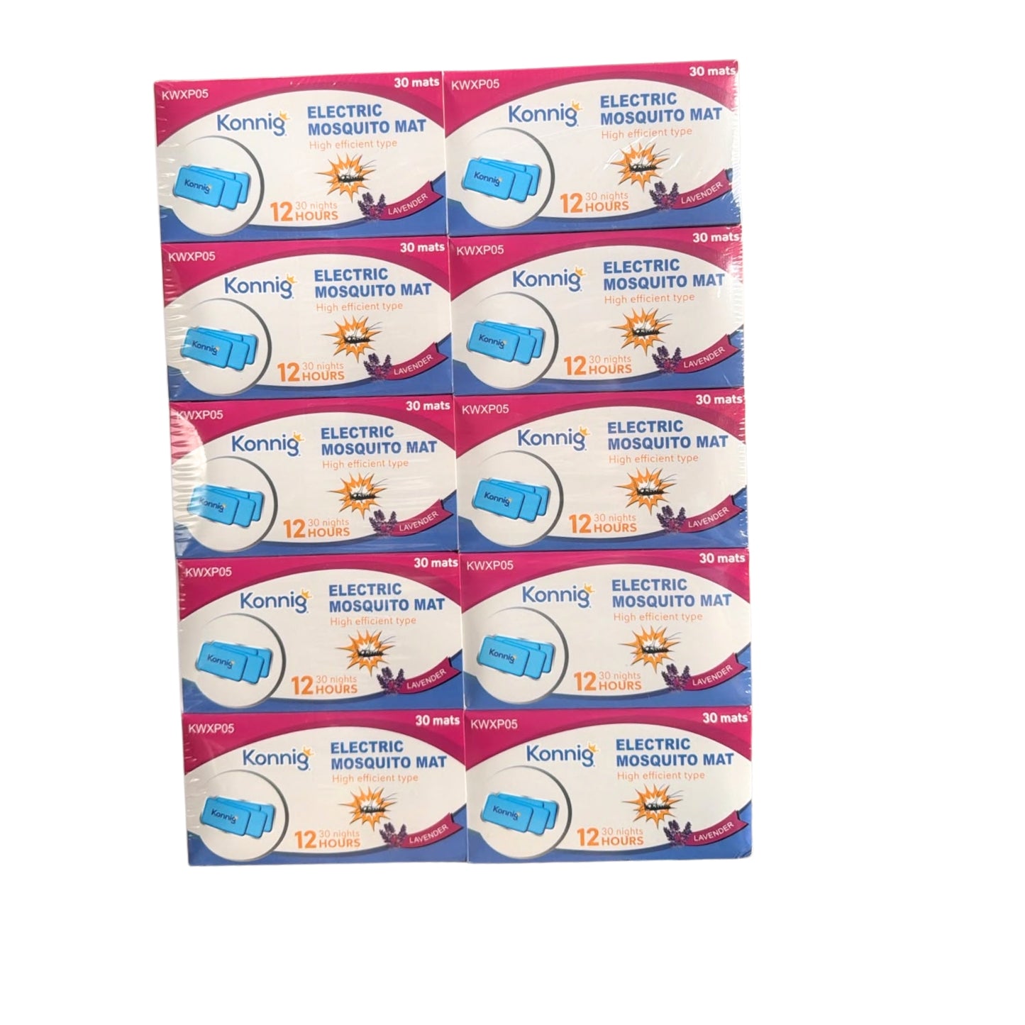 N-GPMX-1567 KWXP05 LAMINAS REPELENTES PARA MOSQUITOS 30 PZS AROMA LAVANDA, CON 1 PAQ O CAJA CON 120 PQTS