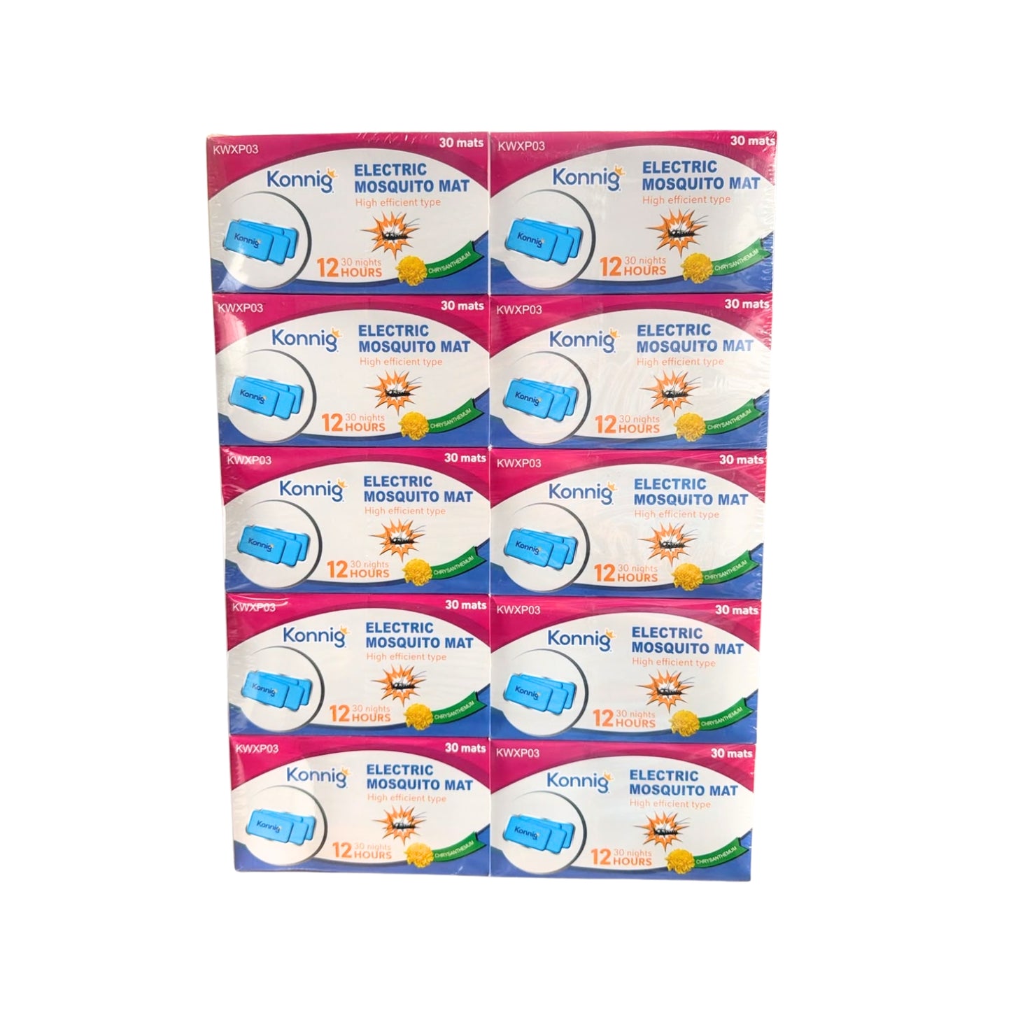 N-GPMX-1570 KWXP03 LAMINAS REPELENTES PARA MOSQUITOS 30 PZS AROMA FLORAL CON 1 PZ O CAJA CON 120 PQTS