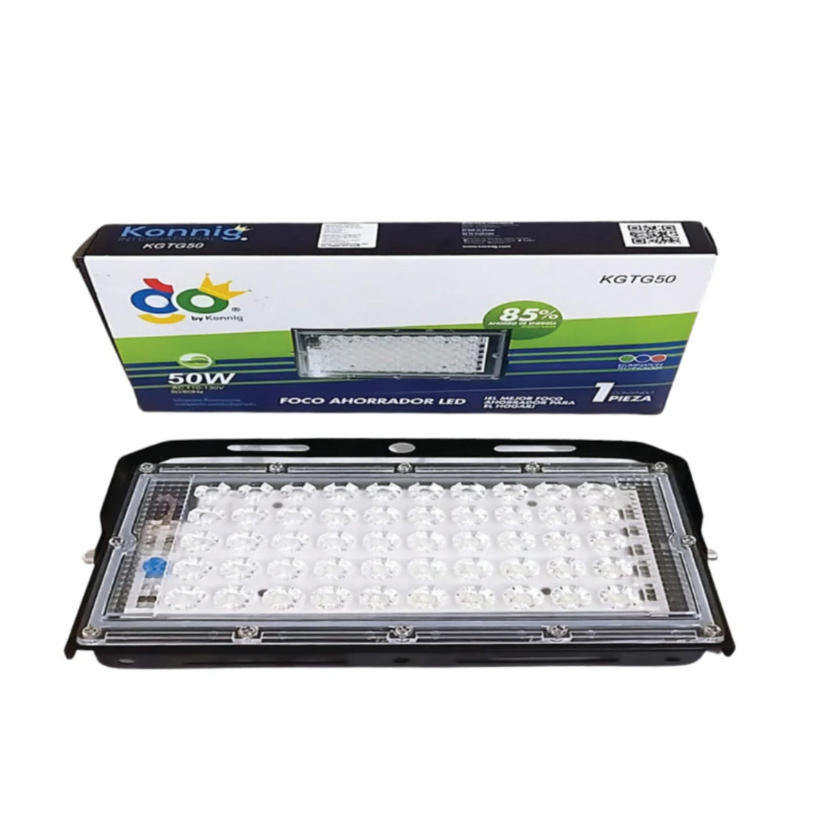 N-GPMX-1586 KGTG50 LAMPARA REFLECTOR DE LED 50 WATTS CON 1 PZ O CAJA CON 50 PZS