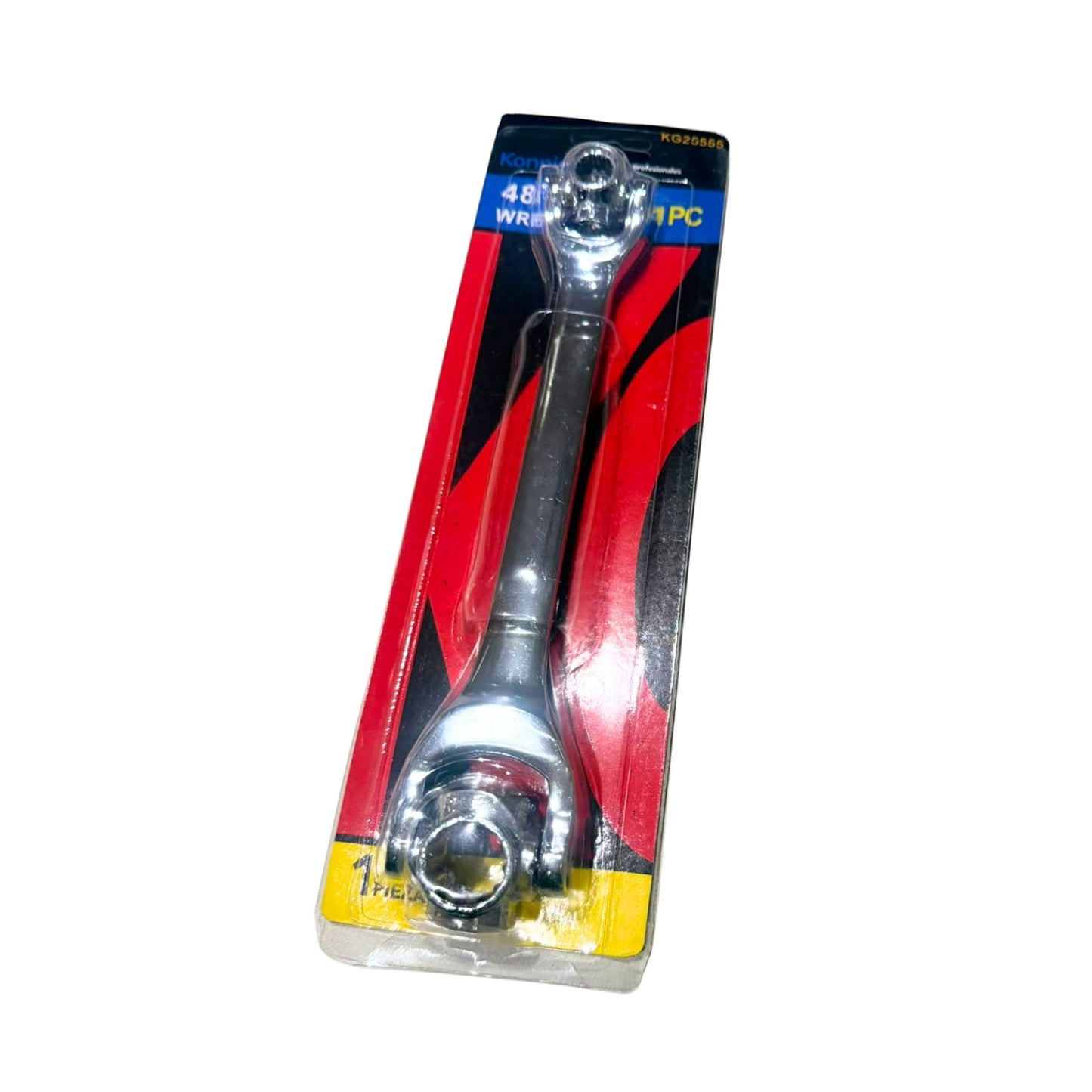 KG25555 MATRACA PARA DADOS Y TUERCAS CON 1 PZ O CAJA CON 60 PZS