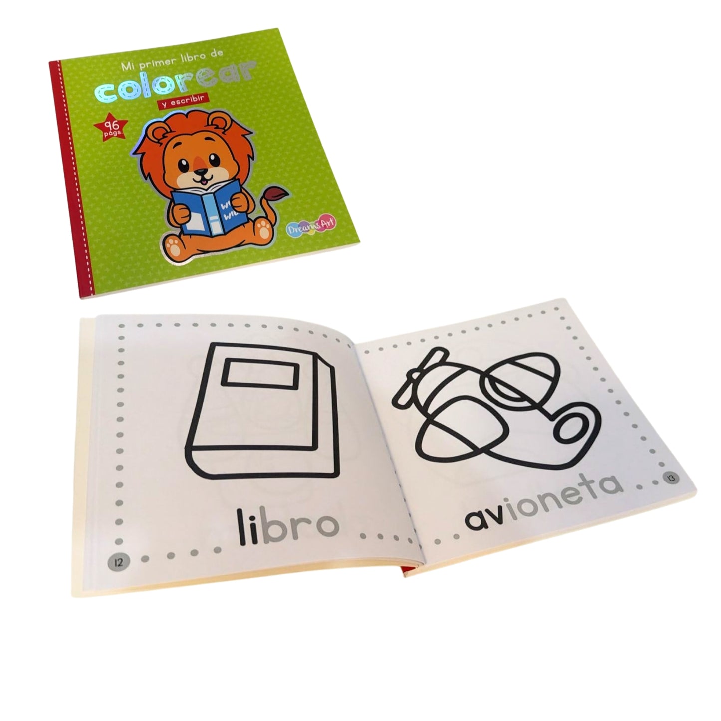 N-GPMX-172 BCDAR3702 LIBRO COLOREAR 16 x 16 CM MI PRIMER LIBRO DE COLOREAR 96 PAGINAS CON 1 PZ O CAJA CON 48 PZS