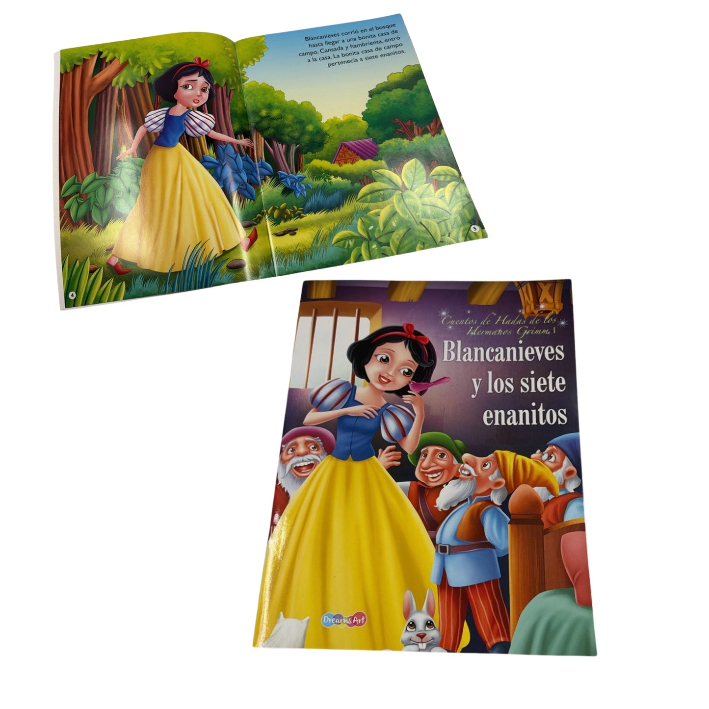 N-GPMX-189 BBMCW8138 LIBRO CUENTOS 21x30 CM HADAS DE HERMANAS GRIMM 16 PAG CON 1 PZ O CAJA CON 96 PZS