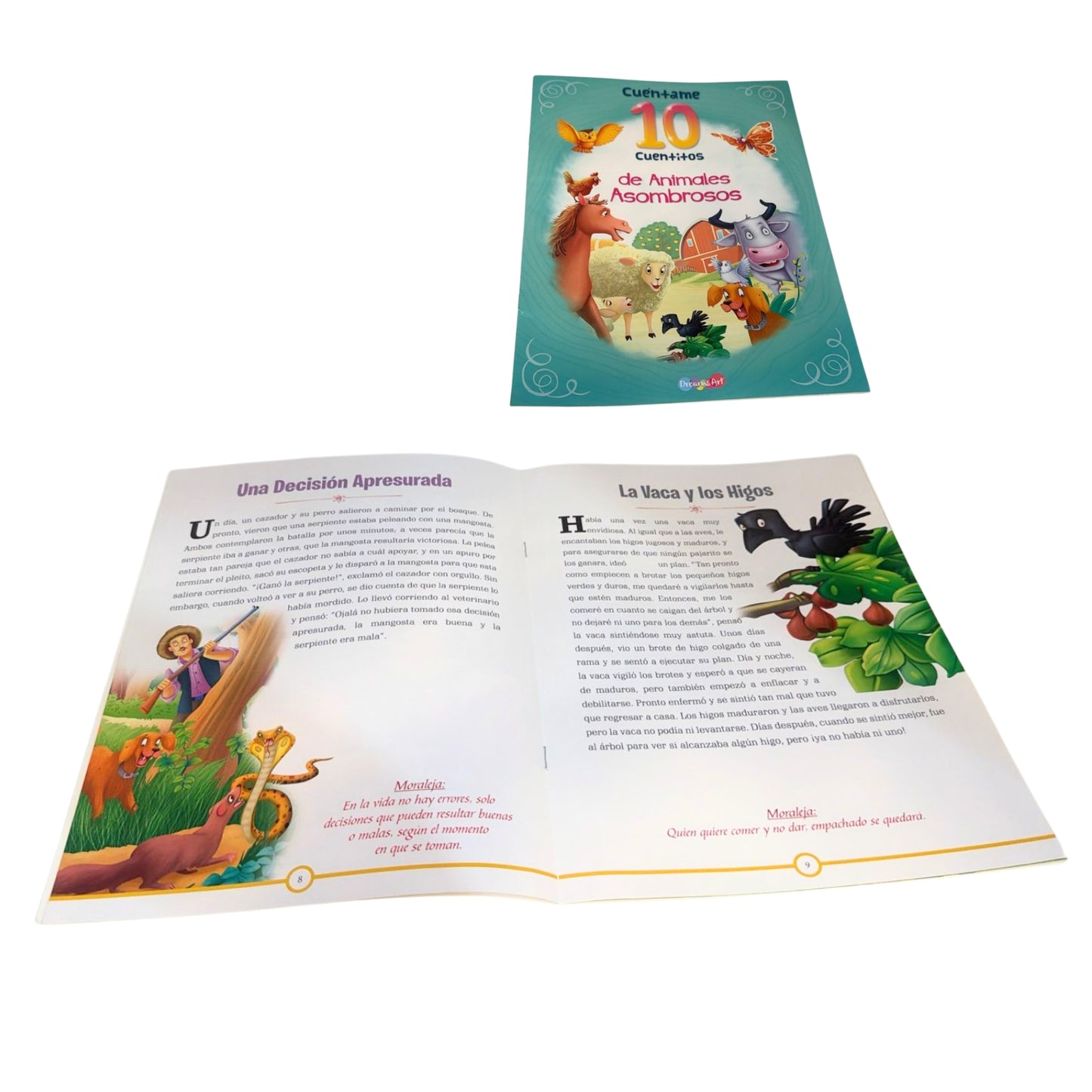 N-GPMX-190 BBMCW0444 LIBRO CUENTOS 21 X 30 CM 10 EN 1 16 PG CON 1 PZ O CAJA CON 96 PZS