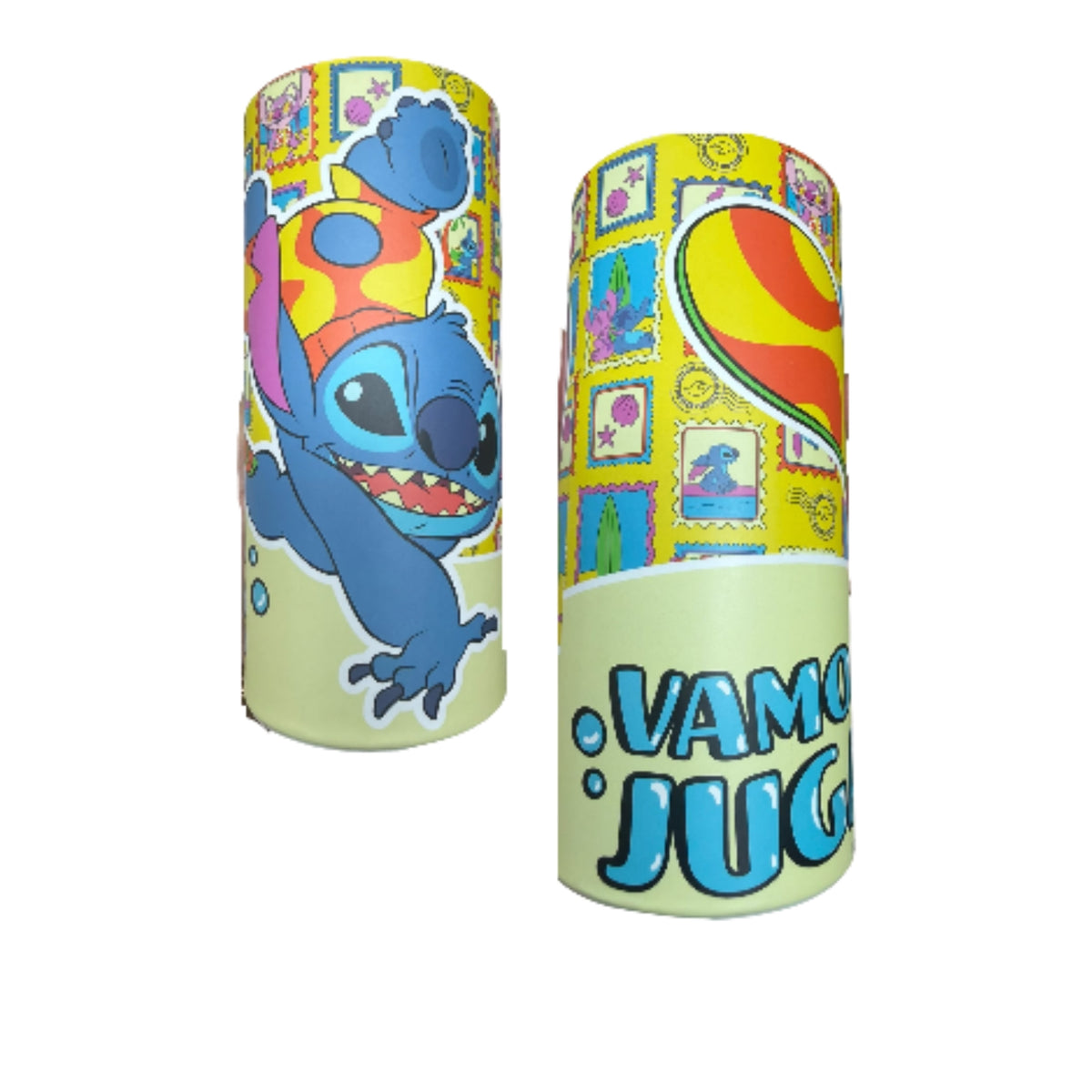 S6-BCK3 PAÑUELOS DESECHABLES BOTE 70 PZS STITCH 15 X 7 CM , CON 1 PAQ O CAJA CON 24 PQTS