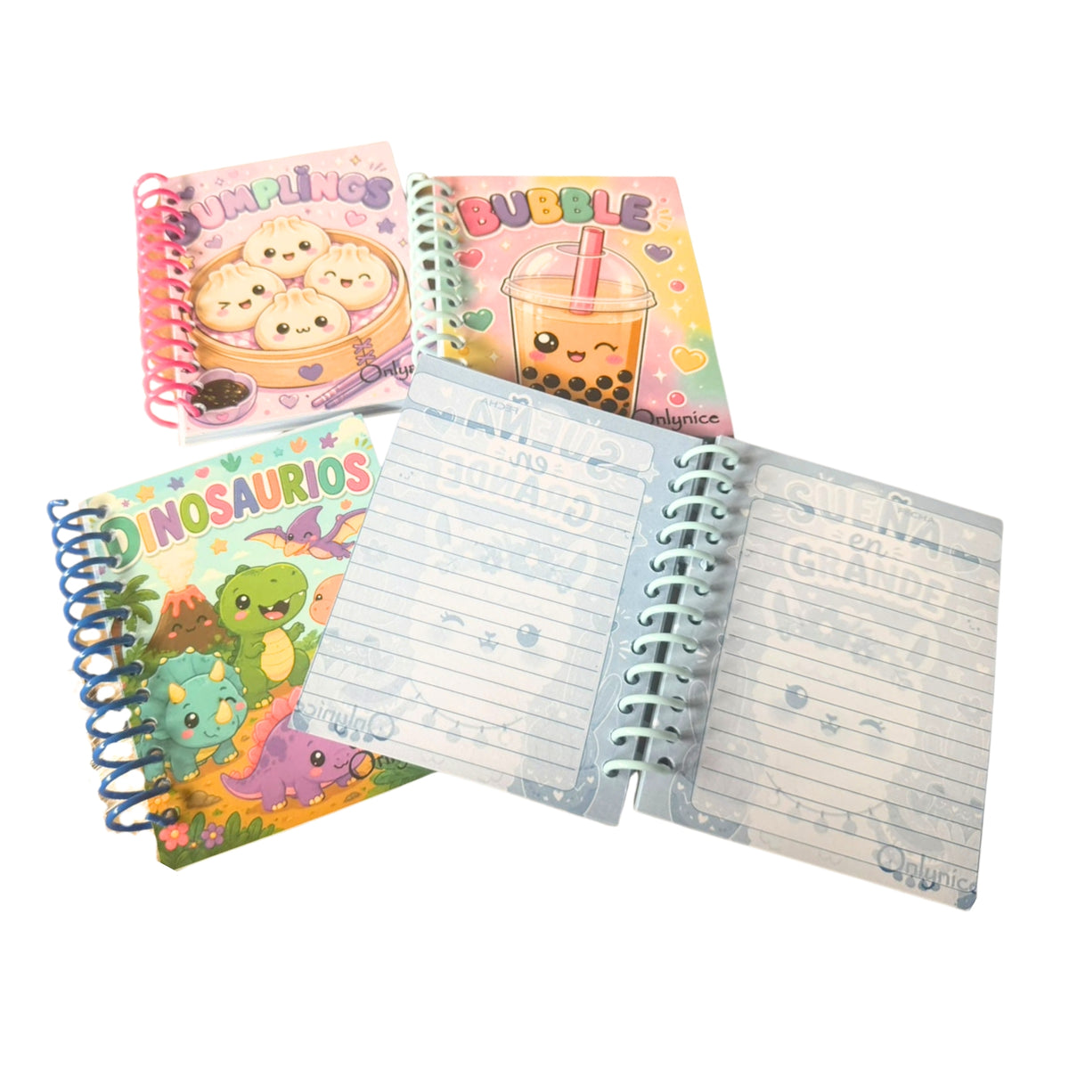 LIBRETA ESPIRAL CHICA CON 10 PZS O CAJA CON 30 PQTS